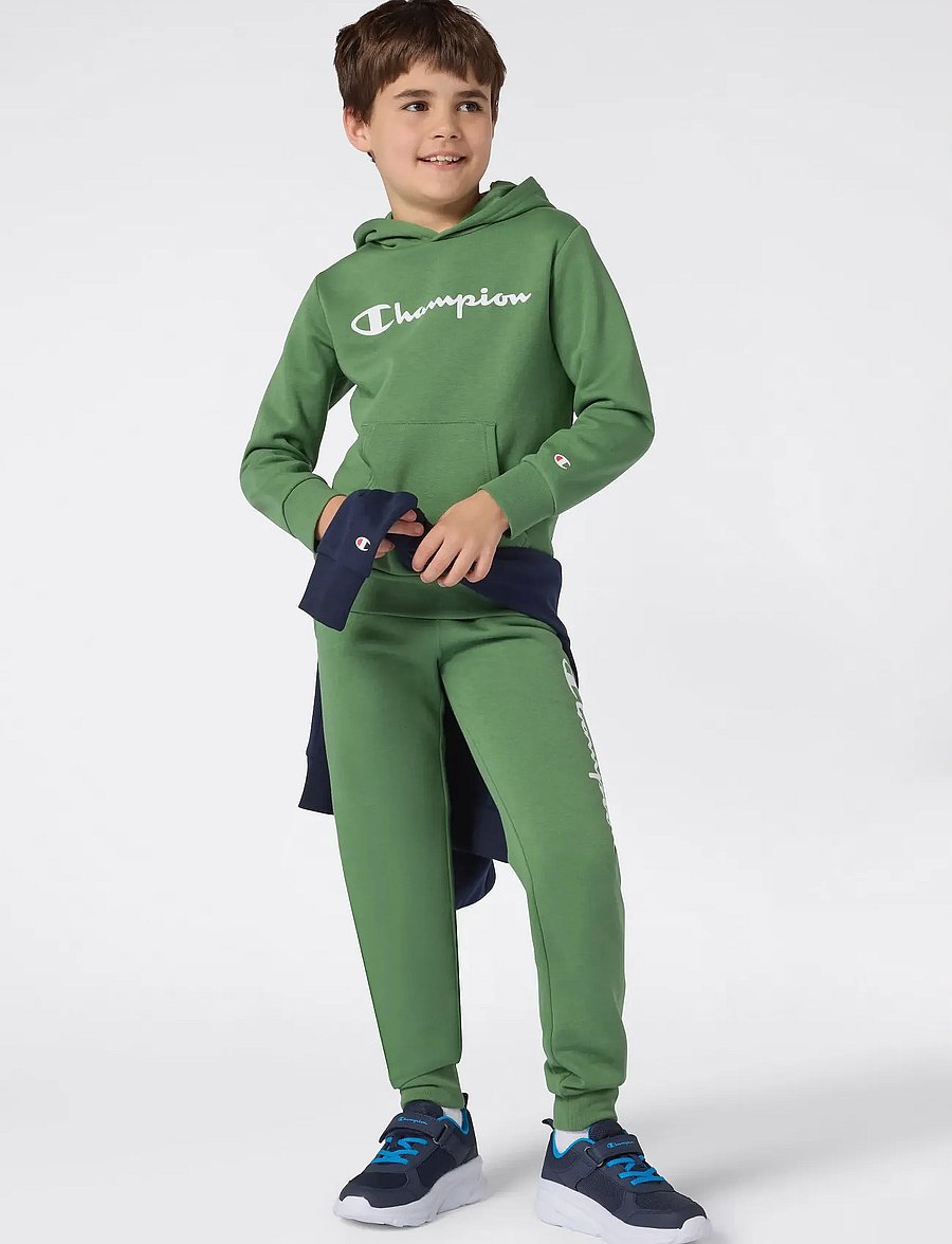 Champion - Hooded Sweatshirt - kapuzenpullover - ryegrass green - 4
