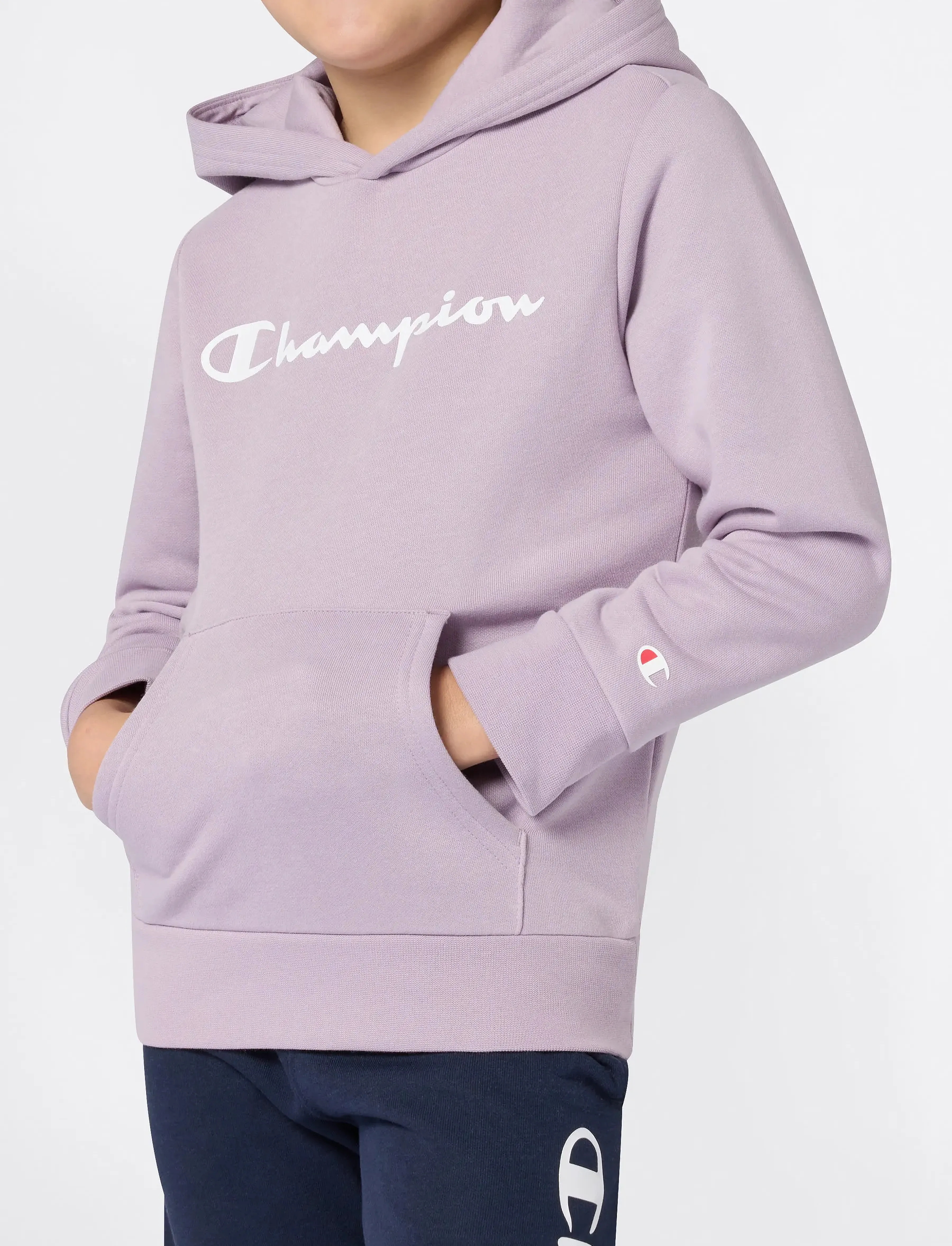 Champion - Hooded Sweatshirt - hoodies - snap back purple - 3
