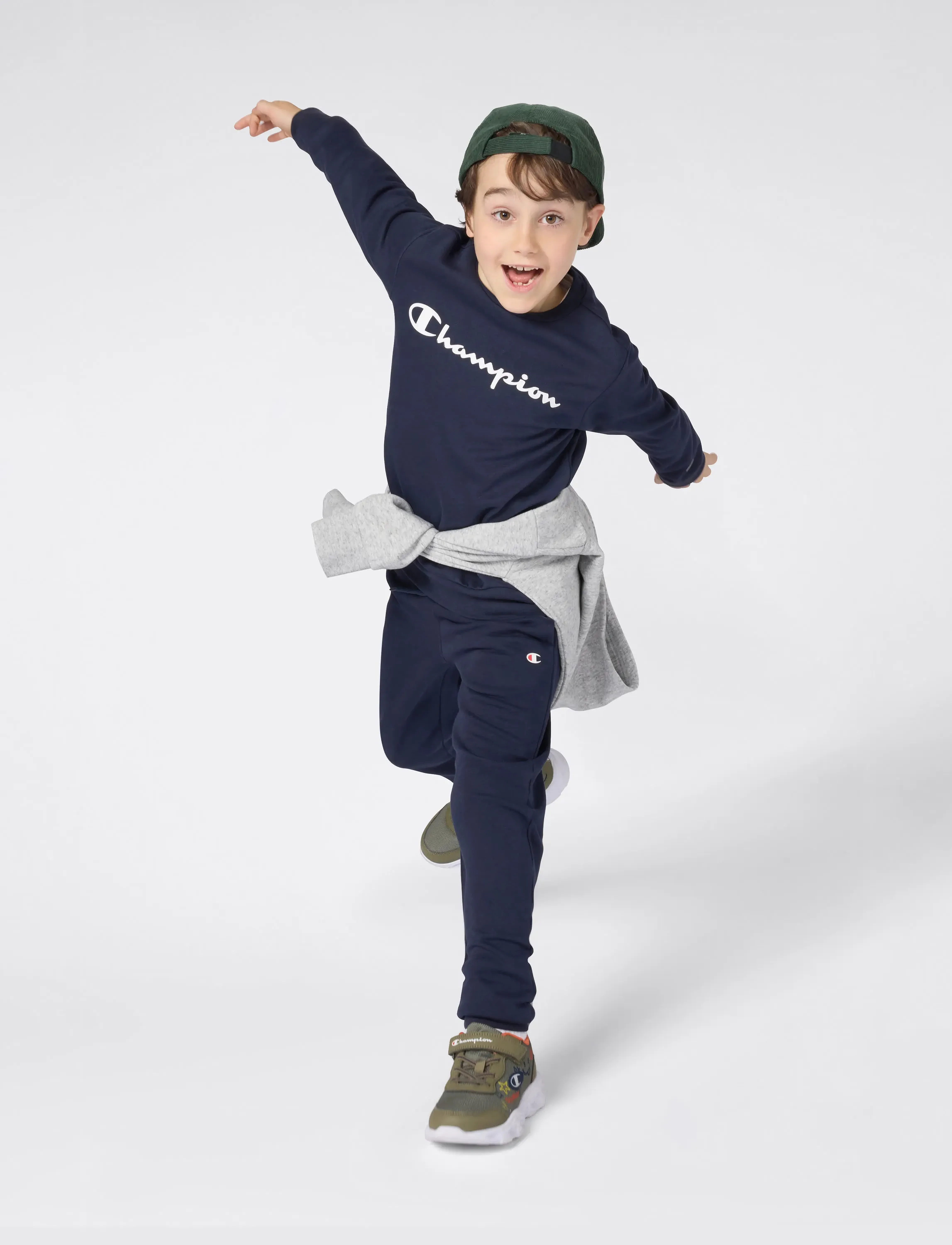 Champion Crewneck Sweatshirt - Sweatshirts - BS501-NNY-NS / navy