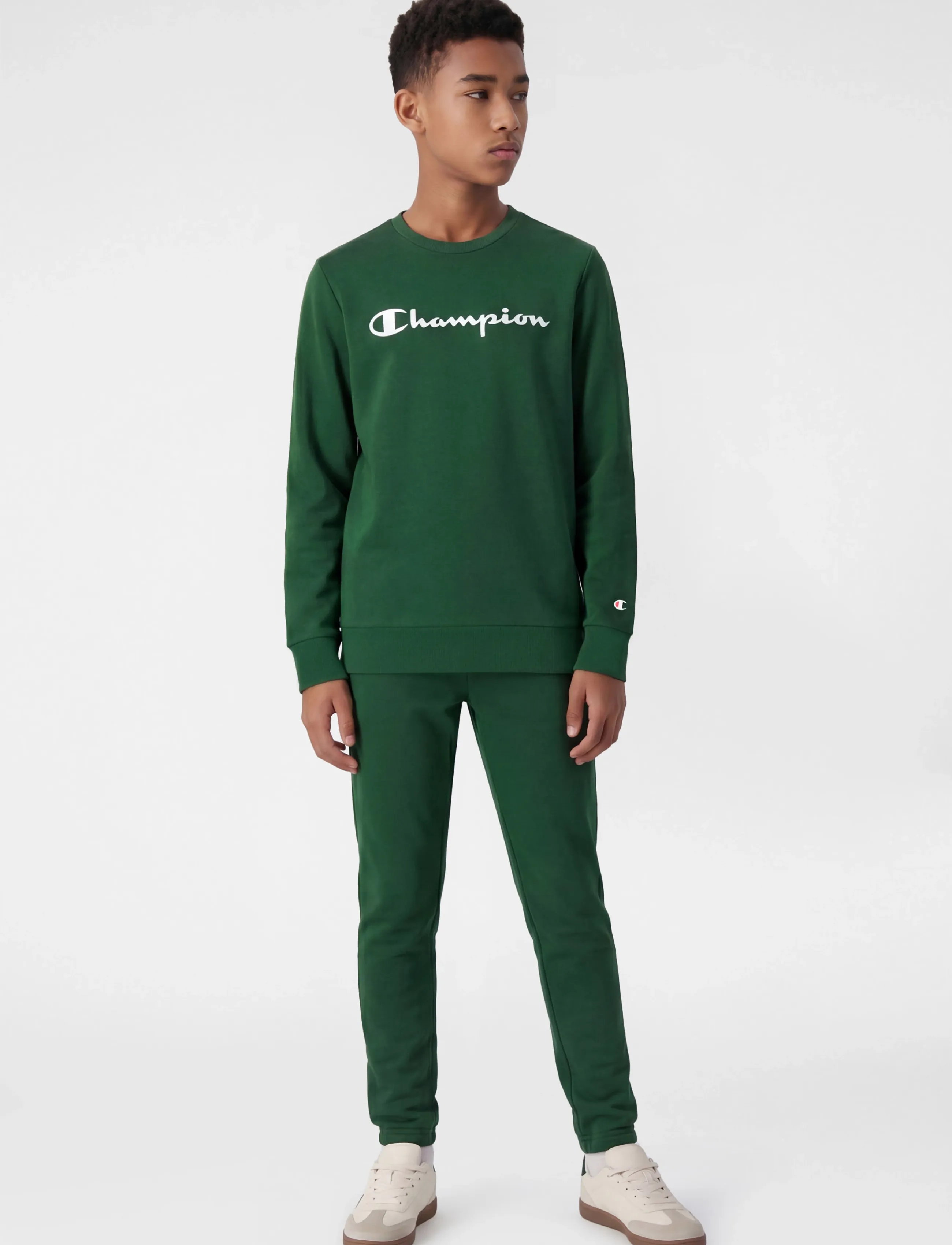 Champion Crewneck Sweatshirt - Sweatshirts - GS559-EDEN / green