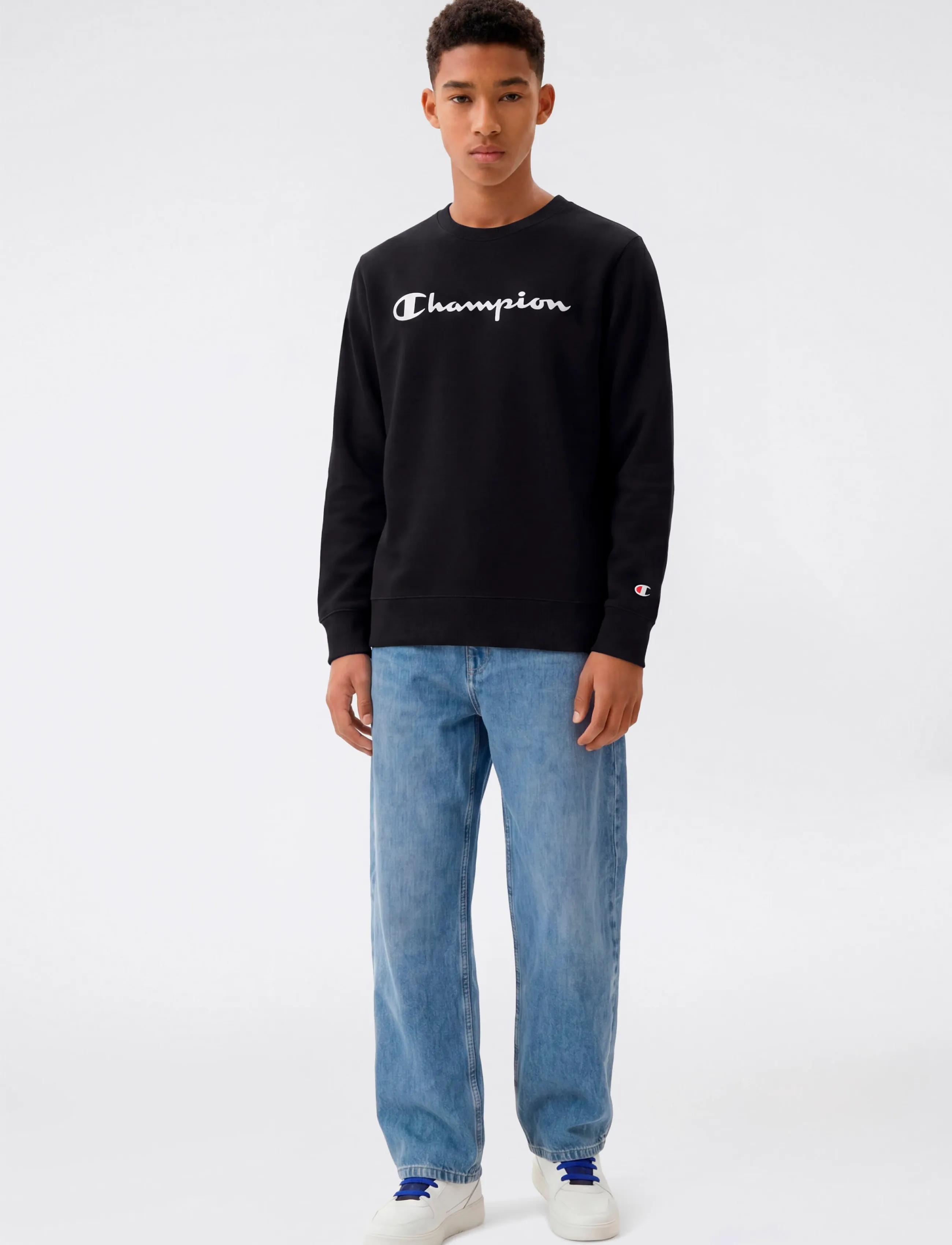 Champion Crewneck Sweatshirt - Sweatshirts - KK001-NBK-NS / black