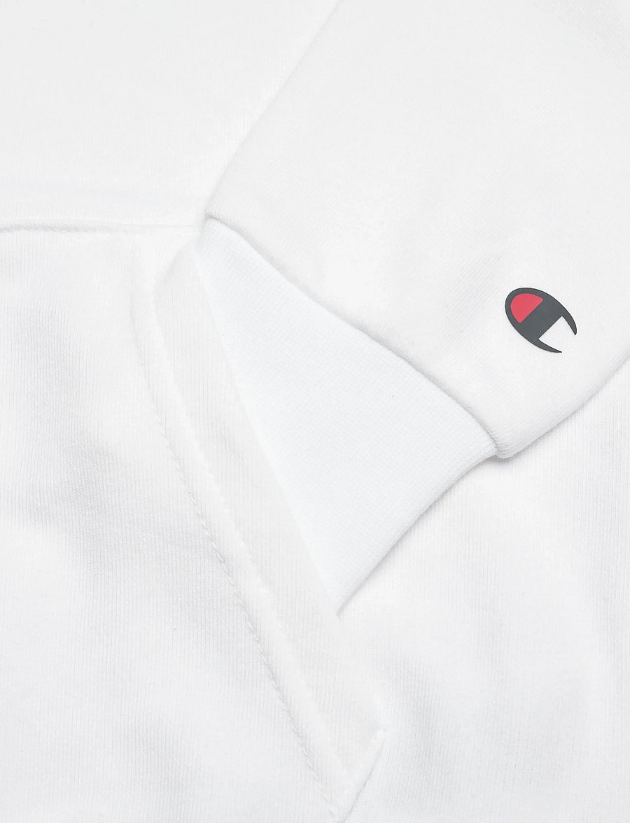 Champion - Hooded Sweatshirt - kapuutsiga dressipluusid - ww001-wht-ns - 3