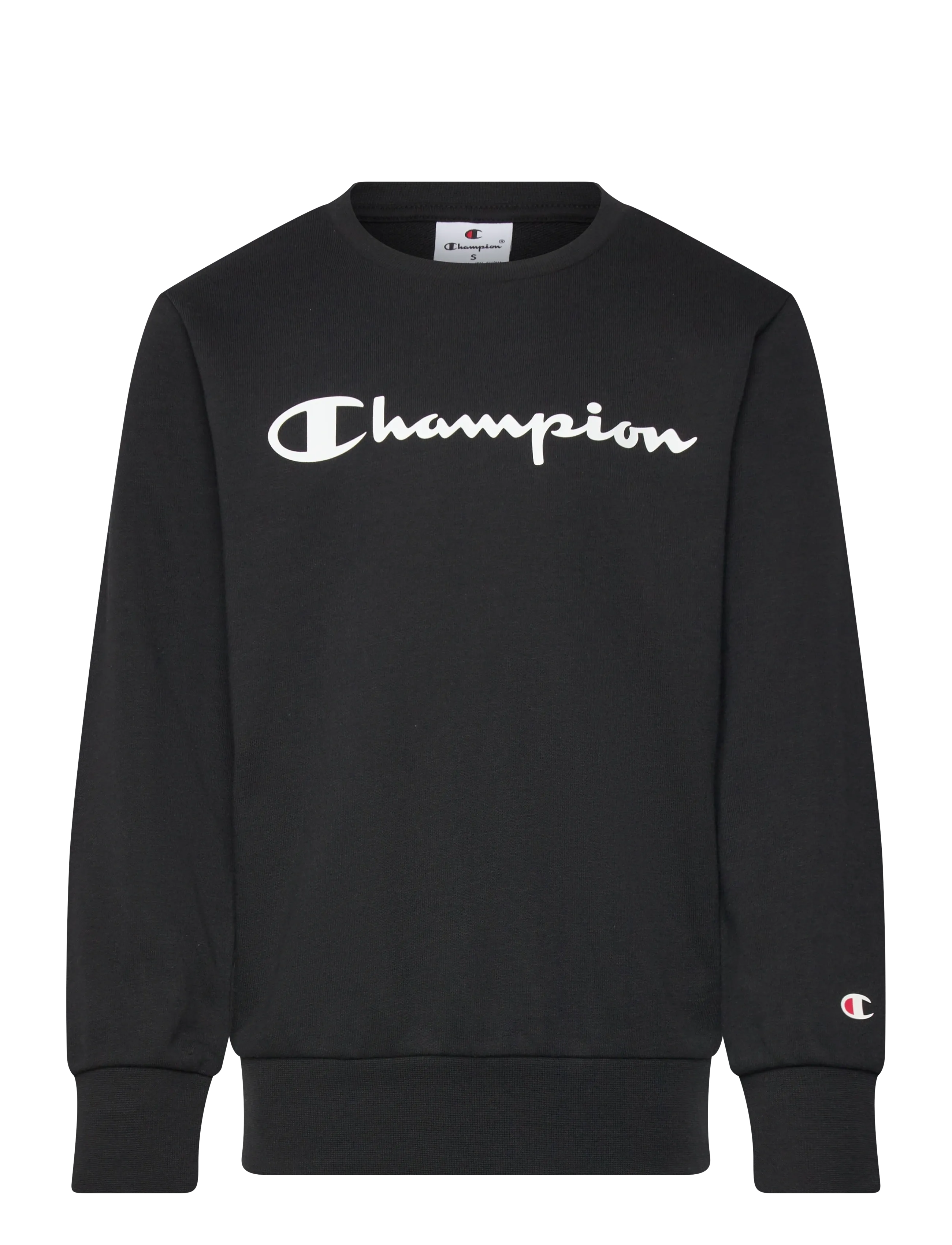 CHAMPION Crewneck Sweatshirt Schwarz - 174-179 - Kinder