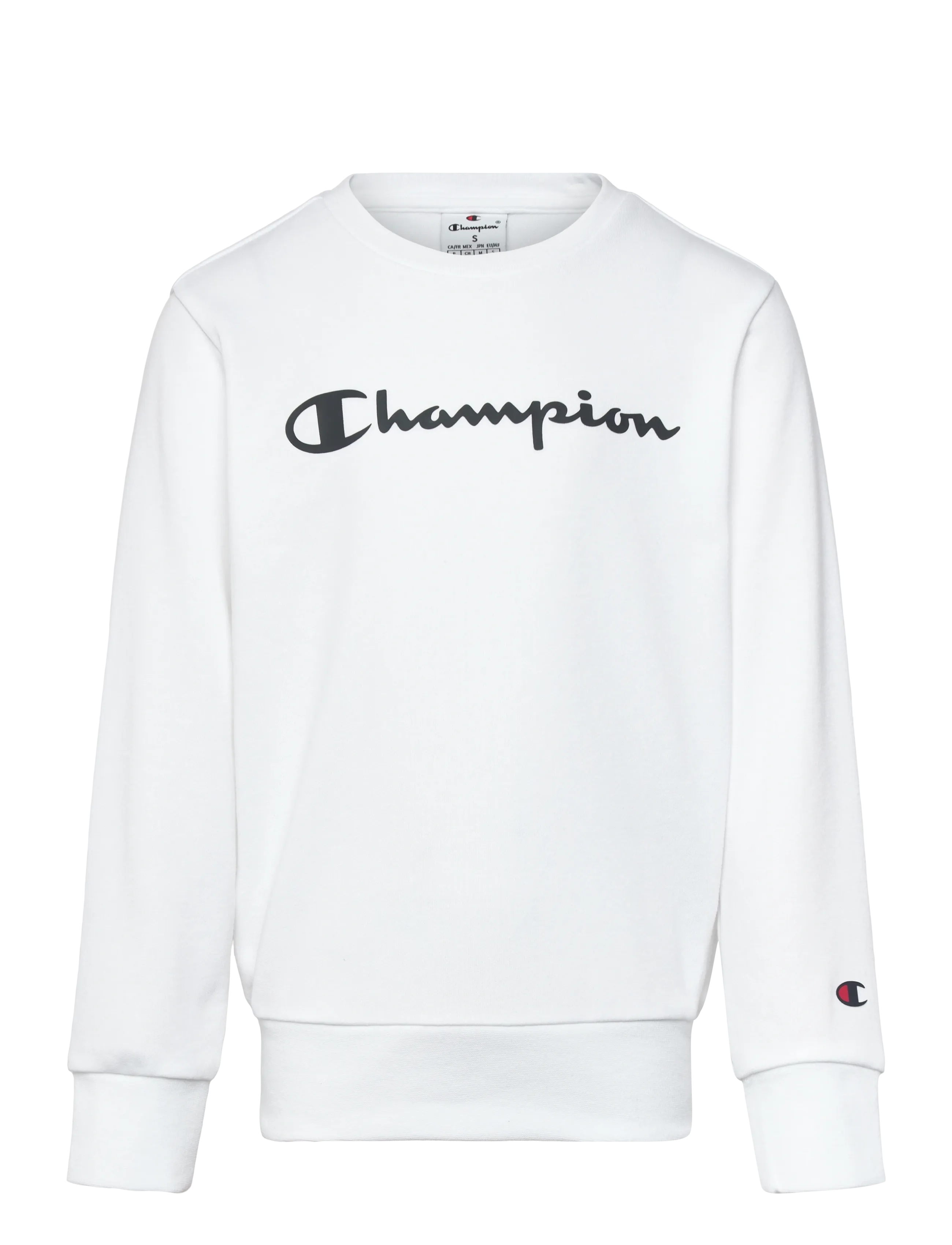 Champion Crewneck Sweatshirt - Tøj - WW001-WHT-NS / white