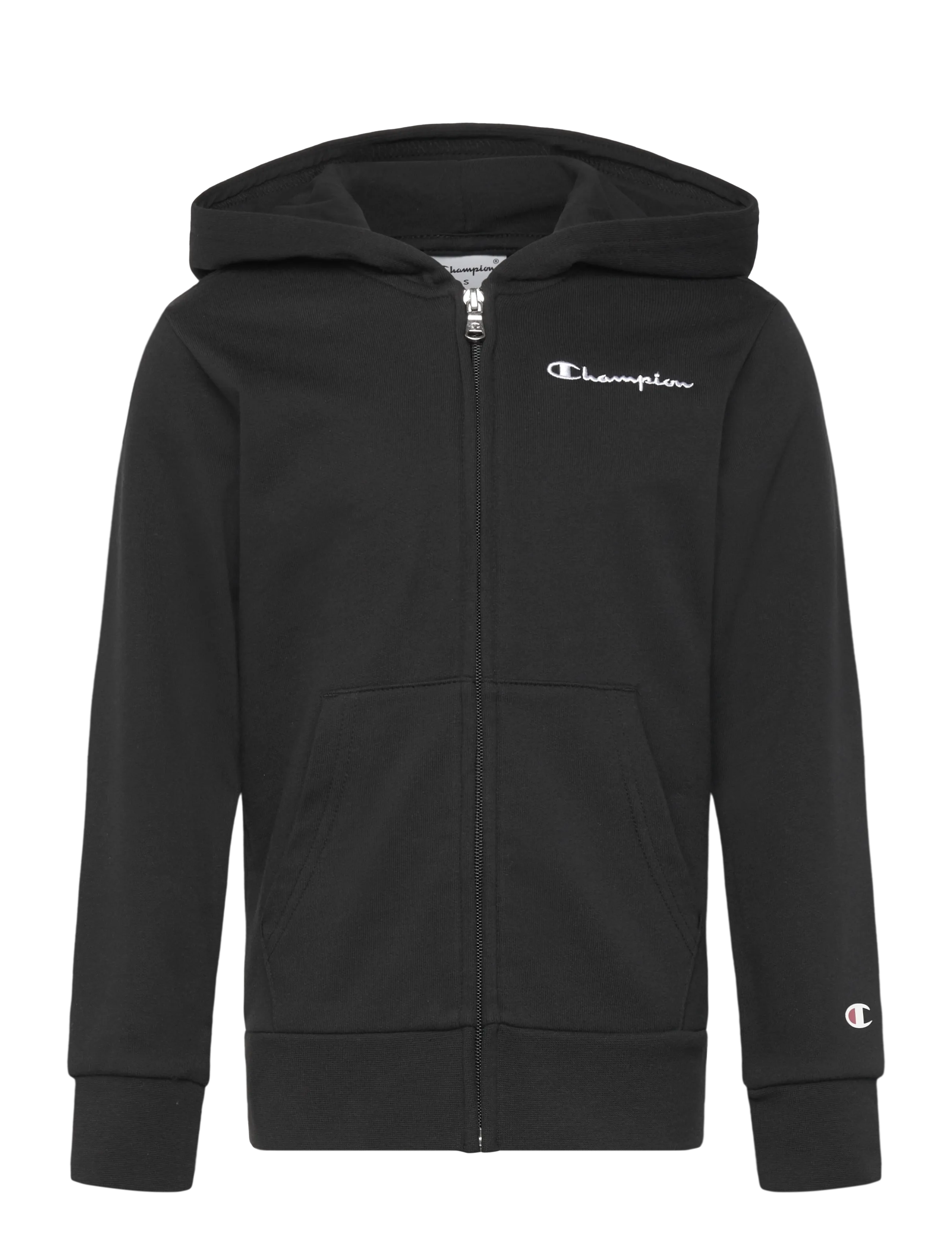 Champion Full Zip Hoodie Sweatshirt - Overdele - KK001-NBK / black