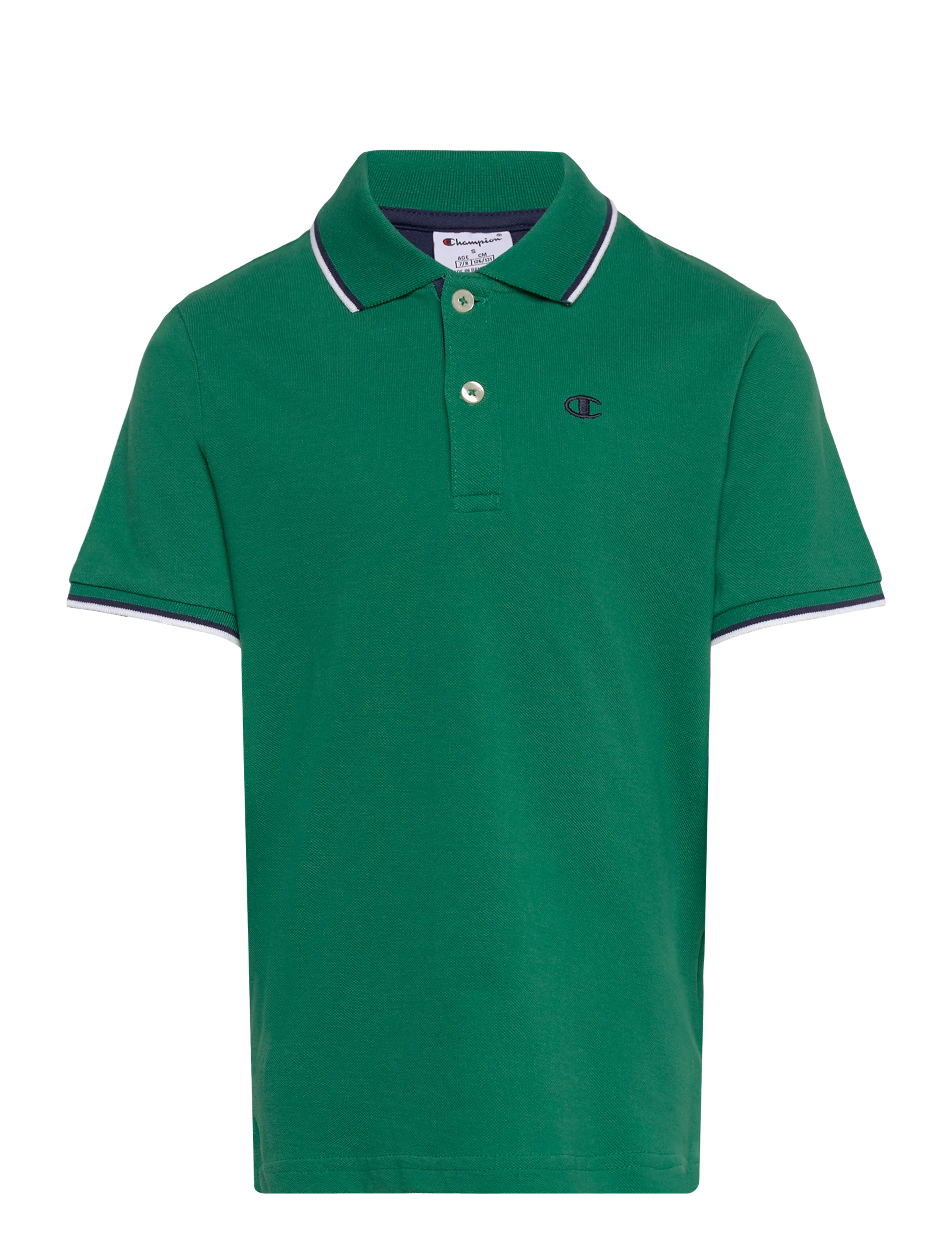 Champion Polo - Poloskjorter - GS108-FOLI/NAVA/WHT/NAVA / green