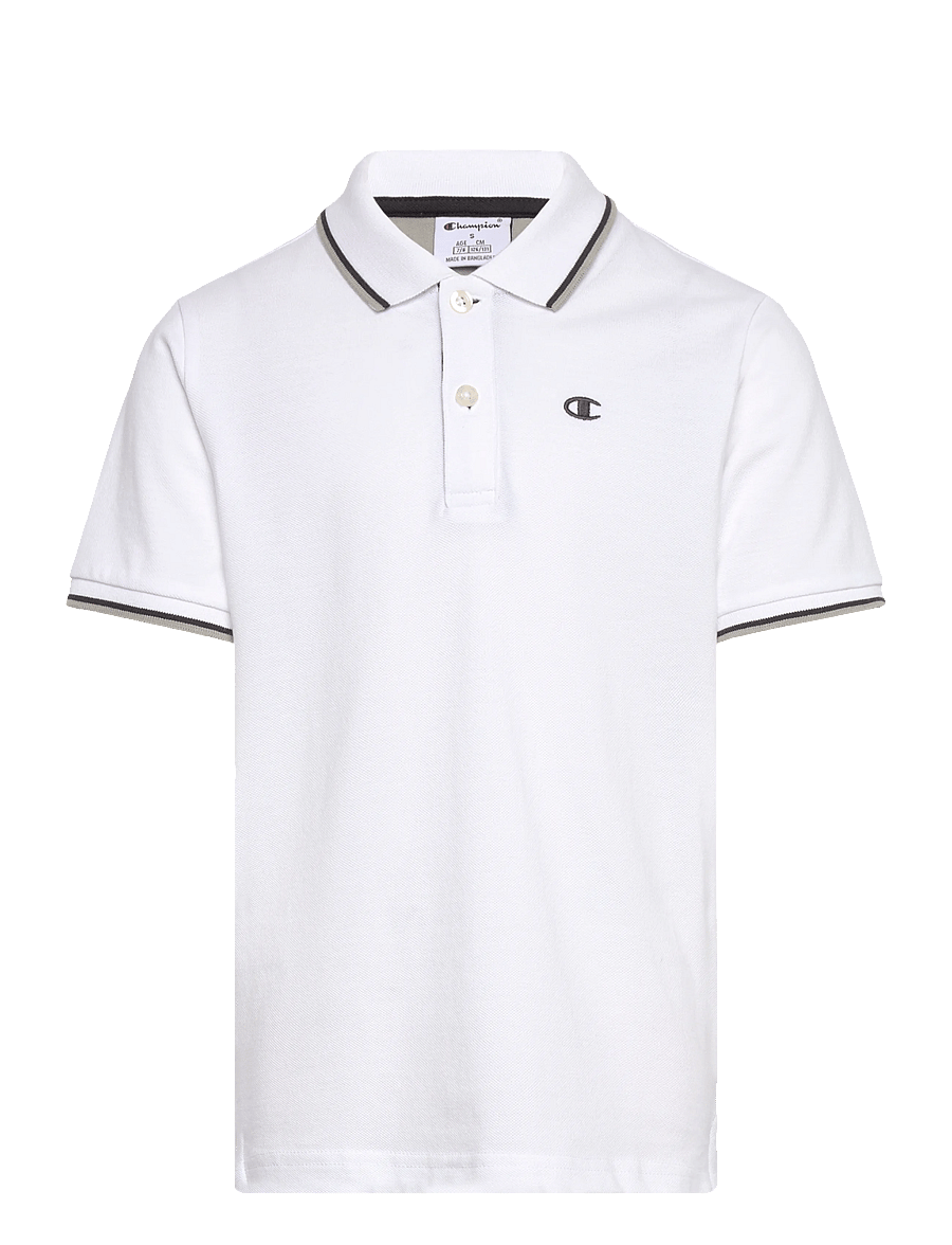 Champion - Polo - kortärmade pikéer - ww001-wht/nbk/mdg/mdg - 0