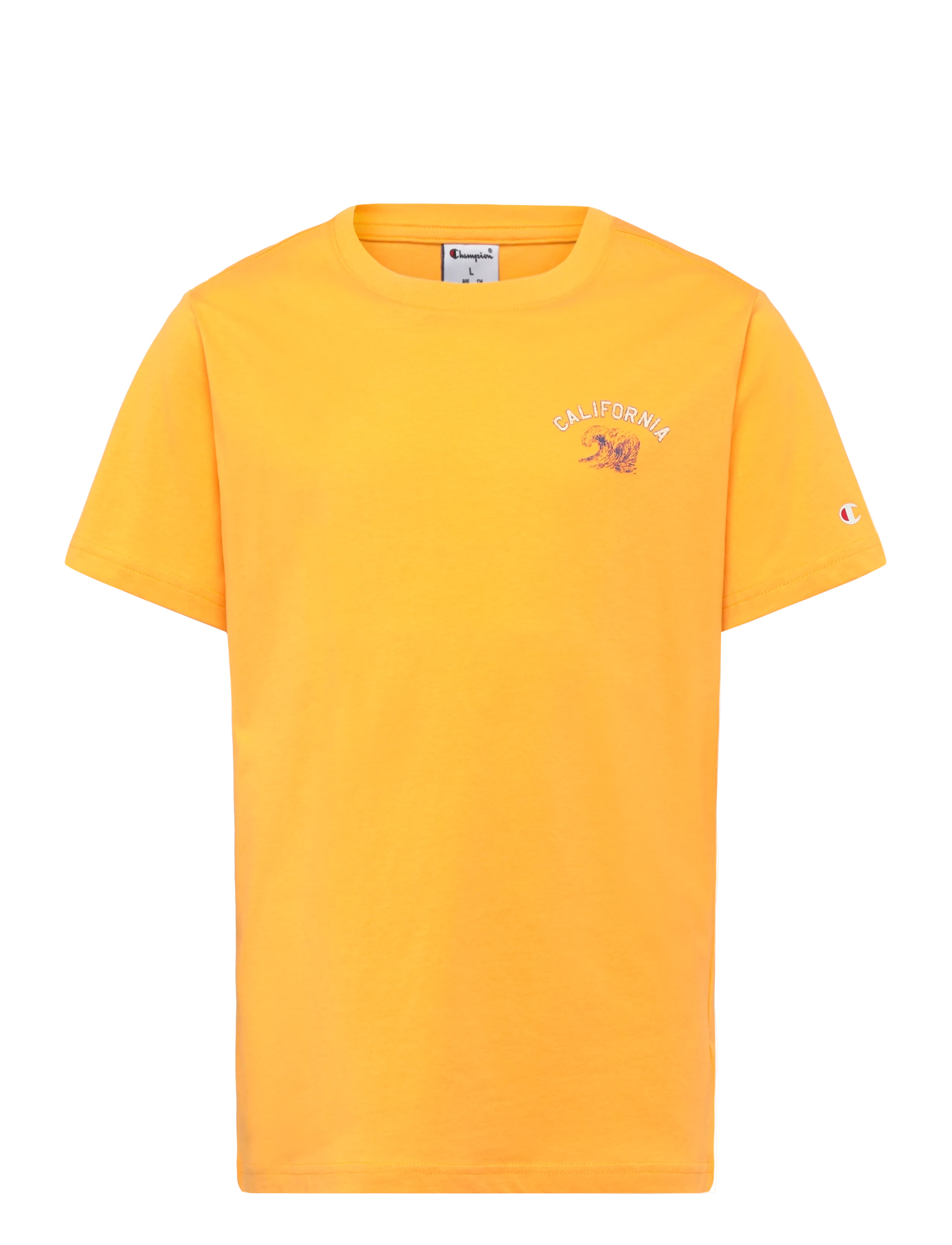 CHAMPION Ss Tee Orange - 114-119 - Kinder