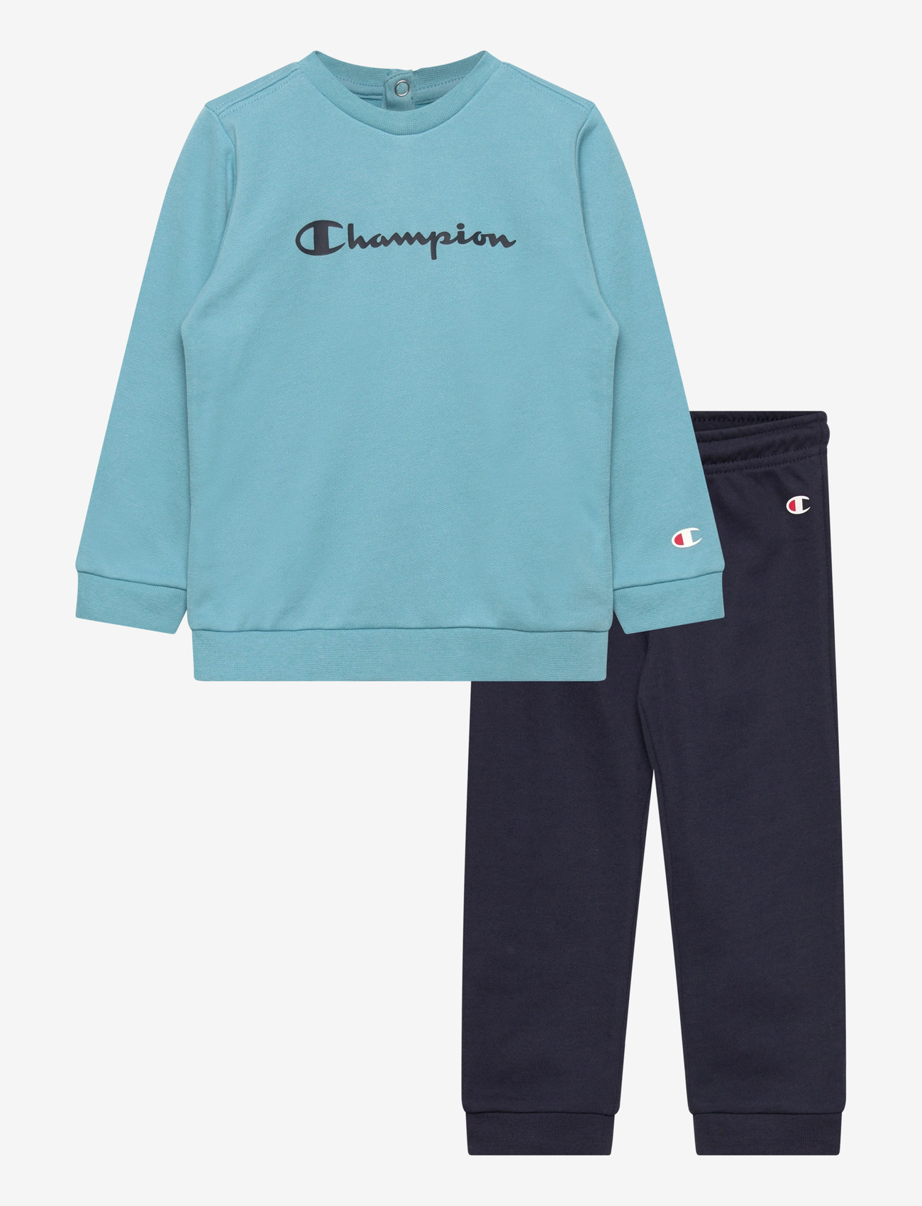Champion - Crewneck Suit - tracksuits & 2-piece sets - bs060-mlkb/nny - 0