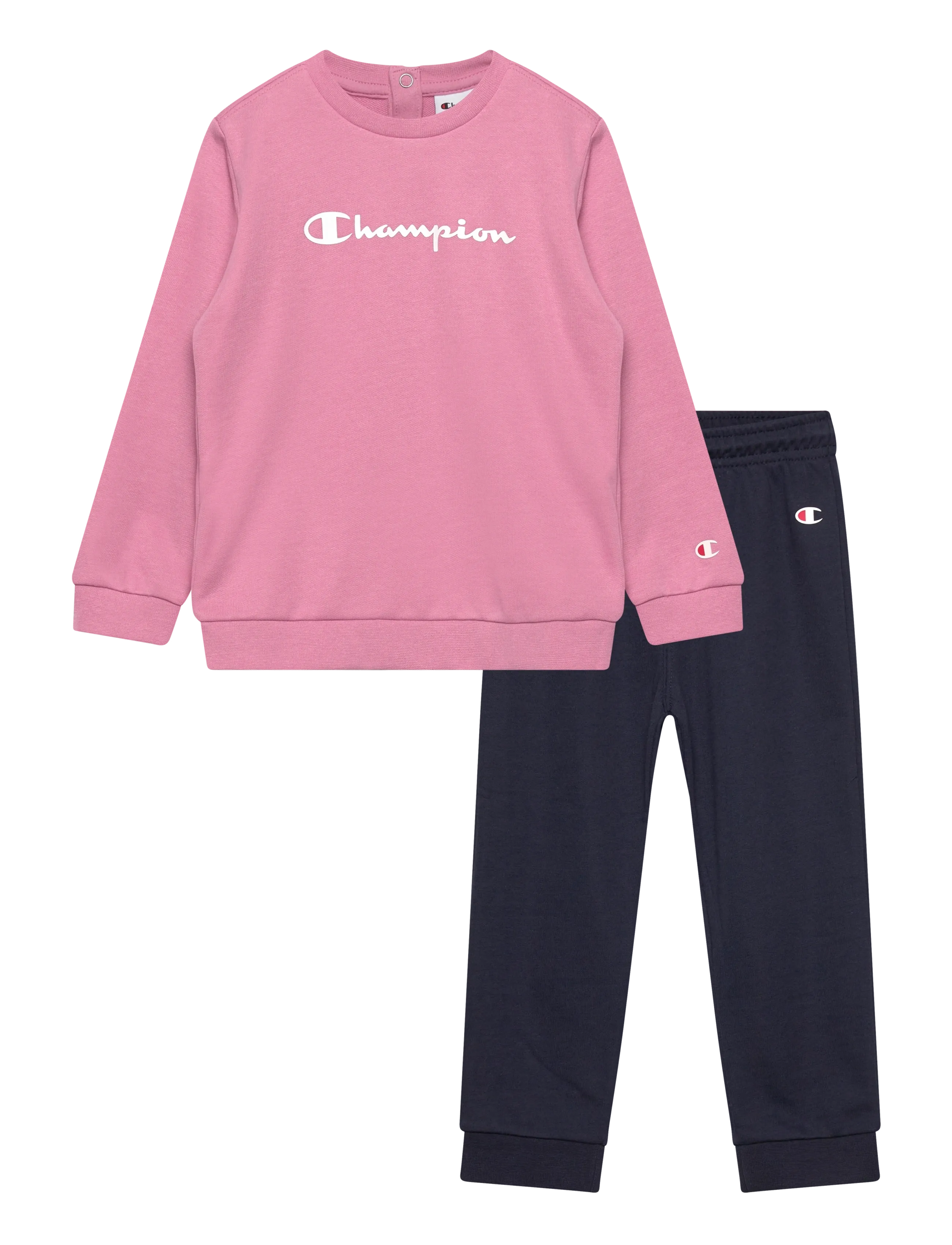 Champion Crewneck Suit, 68, Pink, Sport > Træningsdragter, Børn