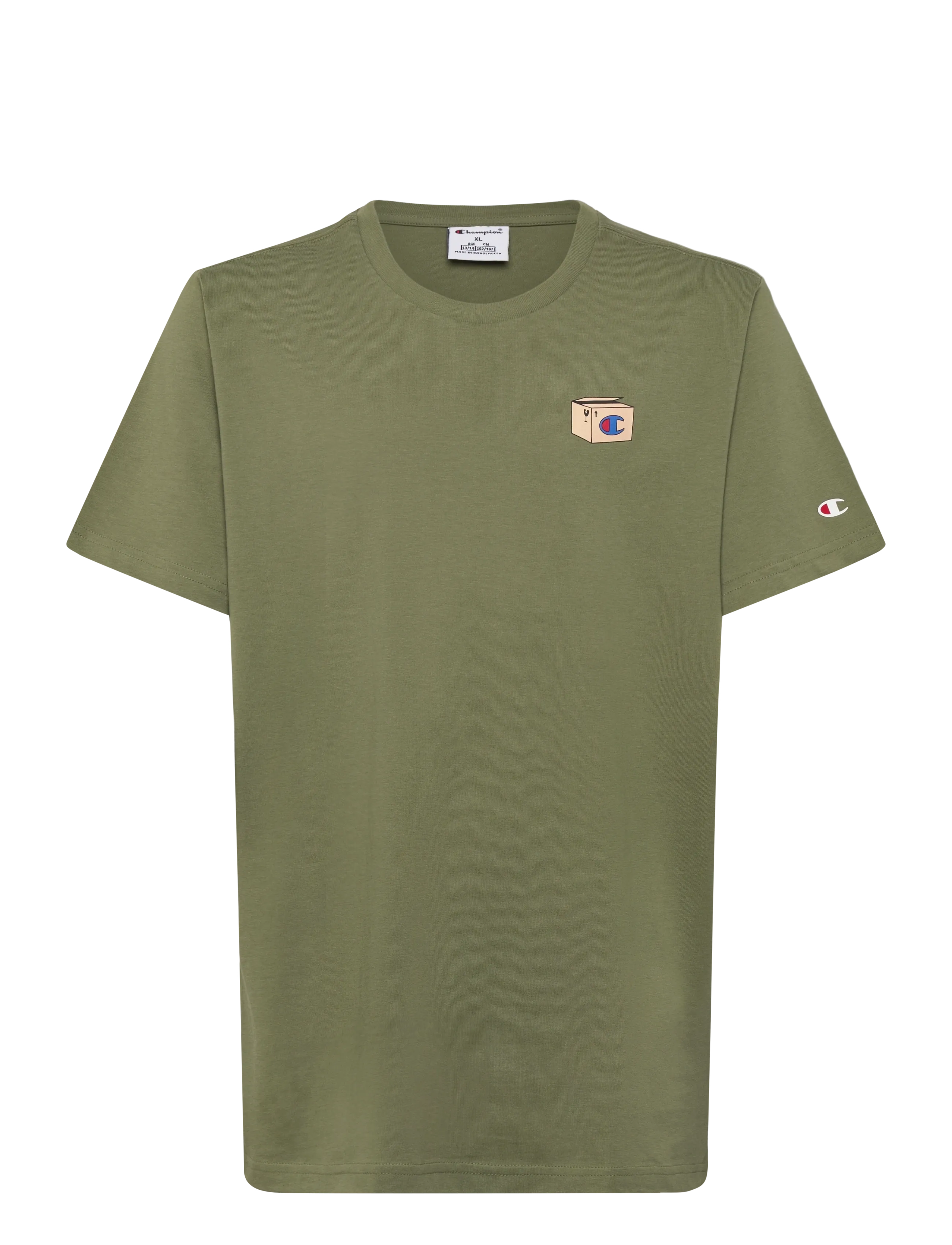 CHAMPION Ss Tee Khaki - 174-179 - Kinder