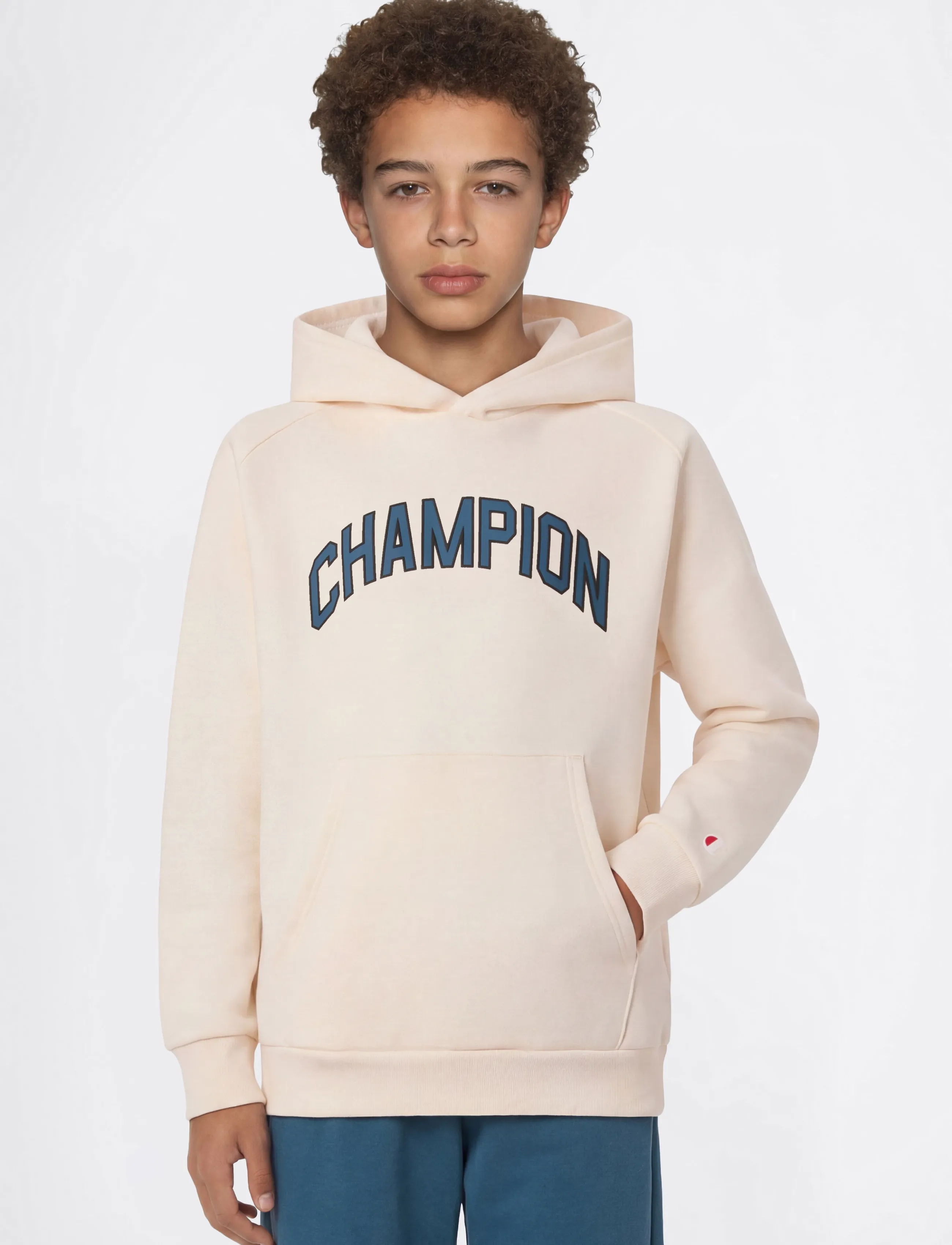 Champion Hooded Sweatshirt - Sweatshirts & Kapuzenpullover - YS084-EGT / cream