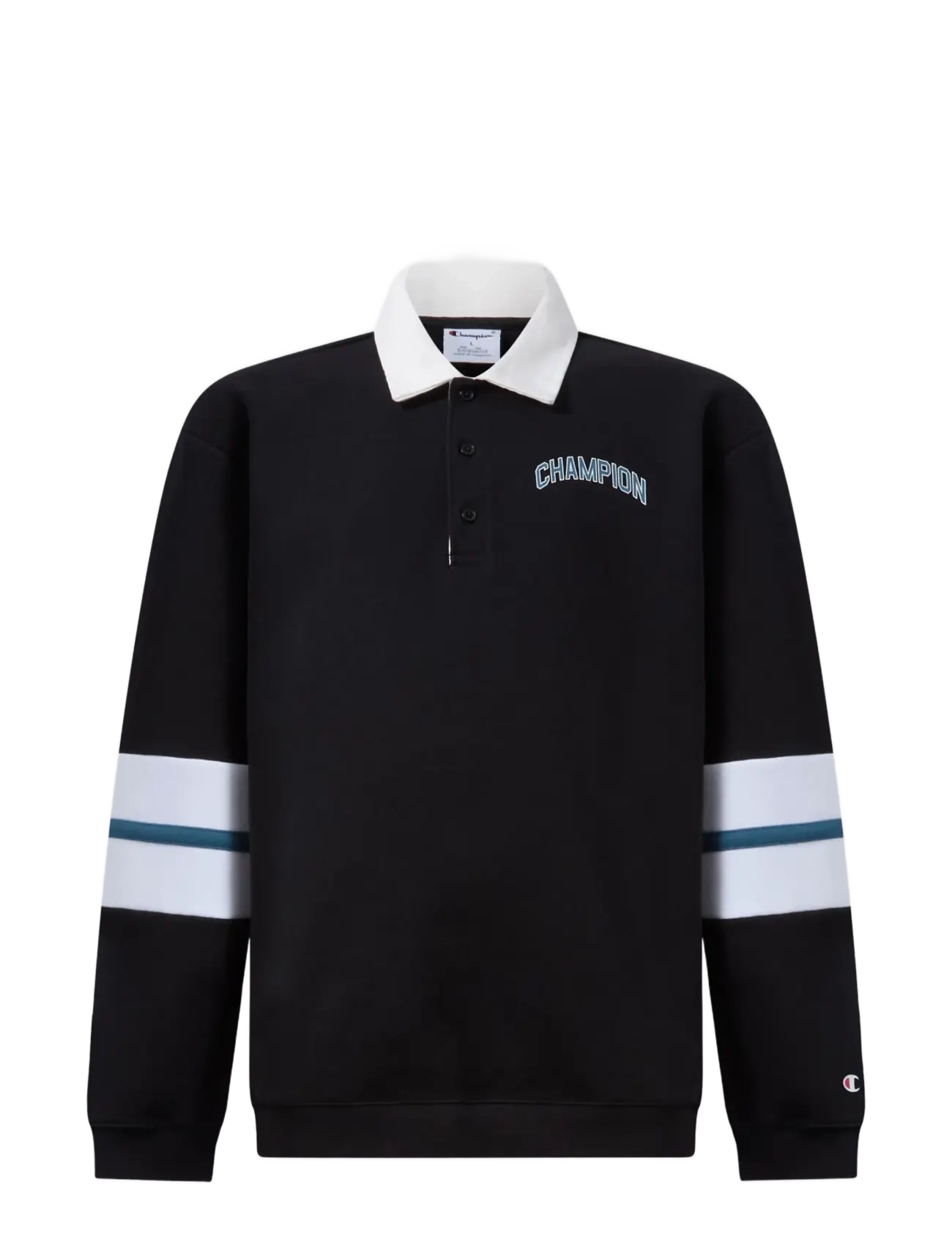 Champion - Polo Neck Sweatshirt - kk001-nbk - 1
