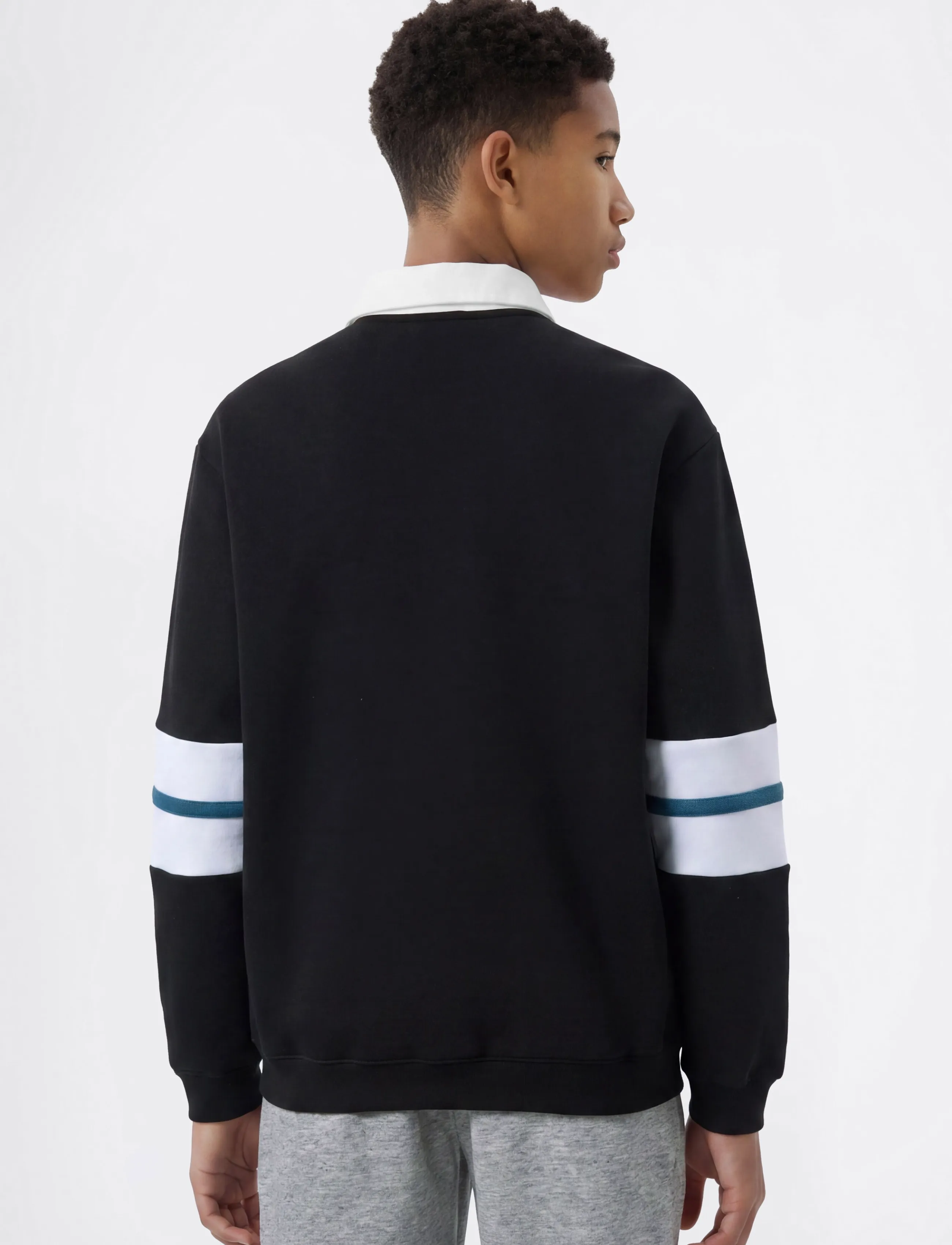 Champion - Polo Neck Sweatshirt - kk001-nbk - 2