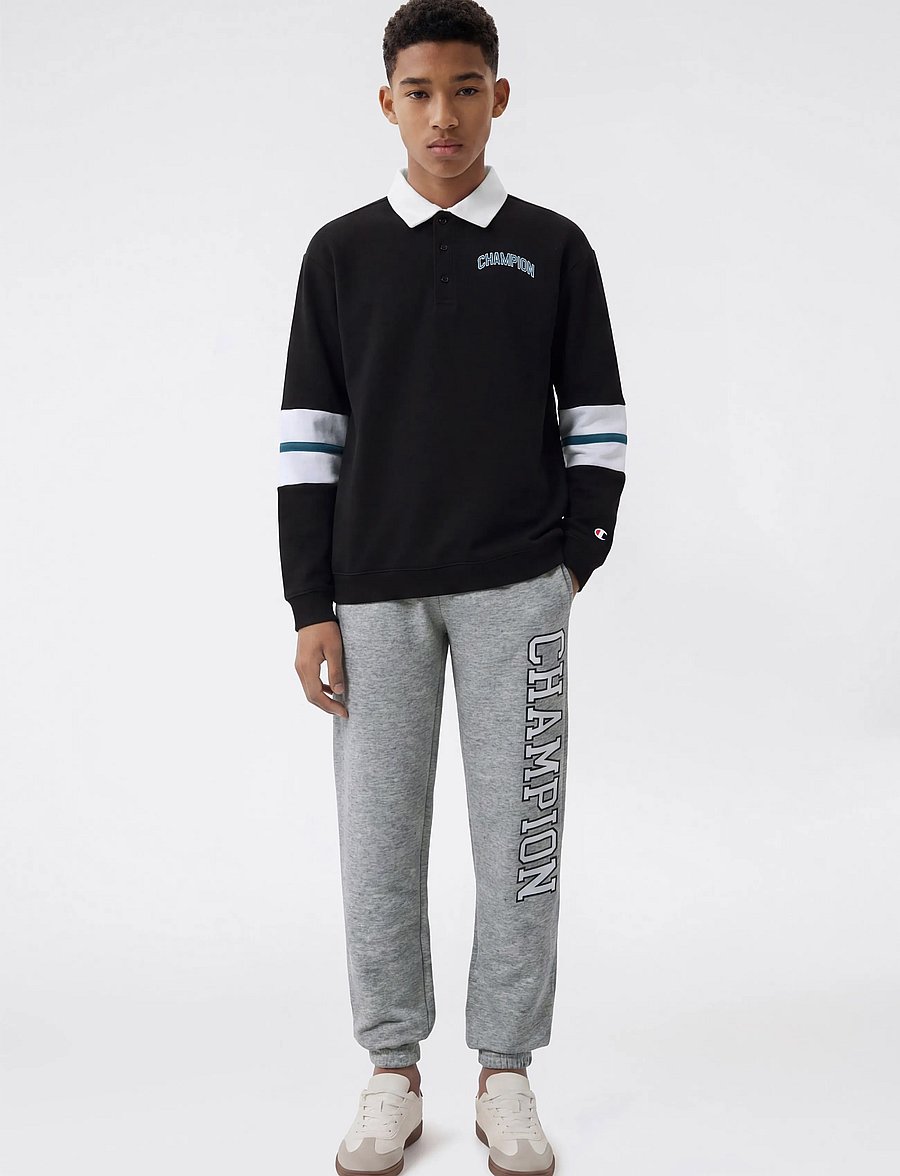 Champion - Polo Neck Sweatshirt - kk001-nbk - 3