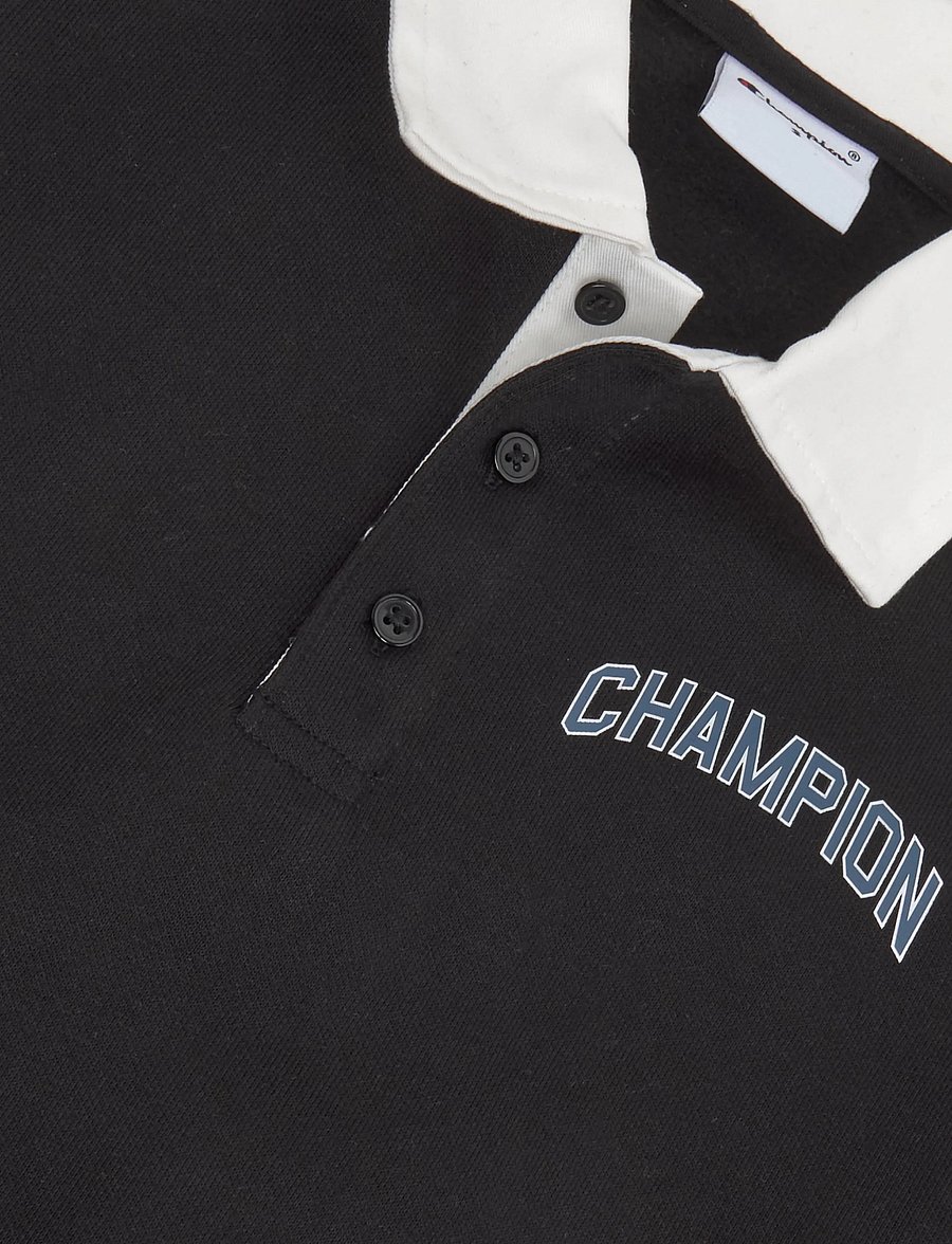 Champion - Polo Neck Sweatshirt - sweatshirts - kk001-nbk - 5