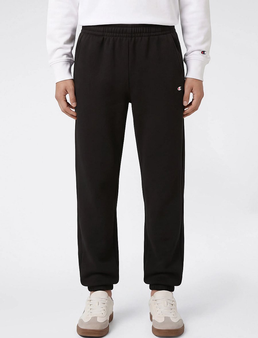 Champion - Elastic Cuff Pants - sweatpants - kk001-nbk - 0