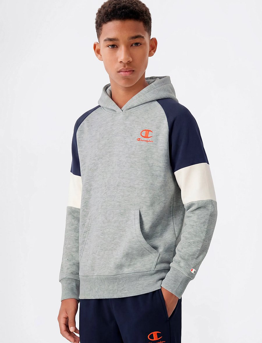 Champion - Hooded Sweatshirt - huvtröjor - em021-noxm/nny/egt - 4