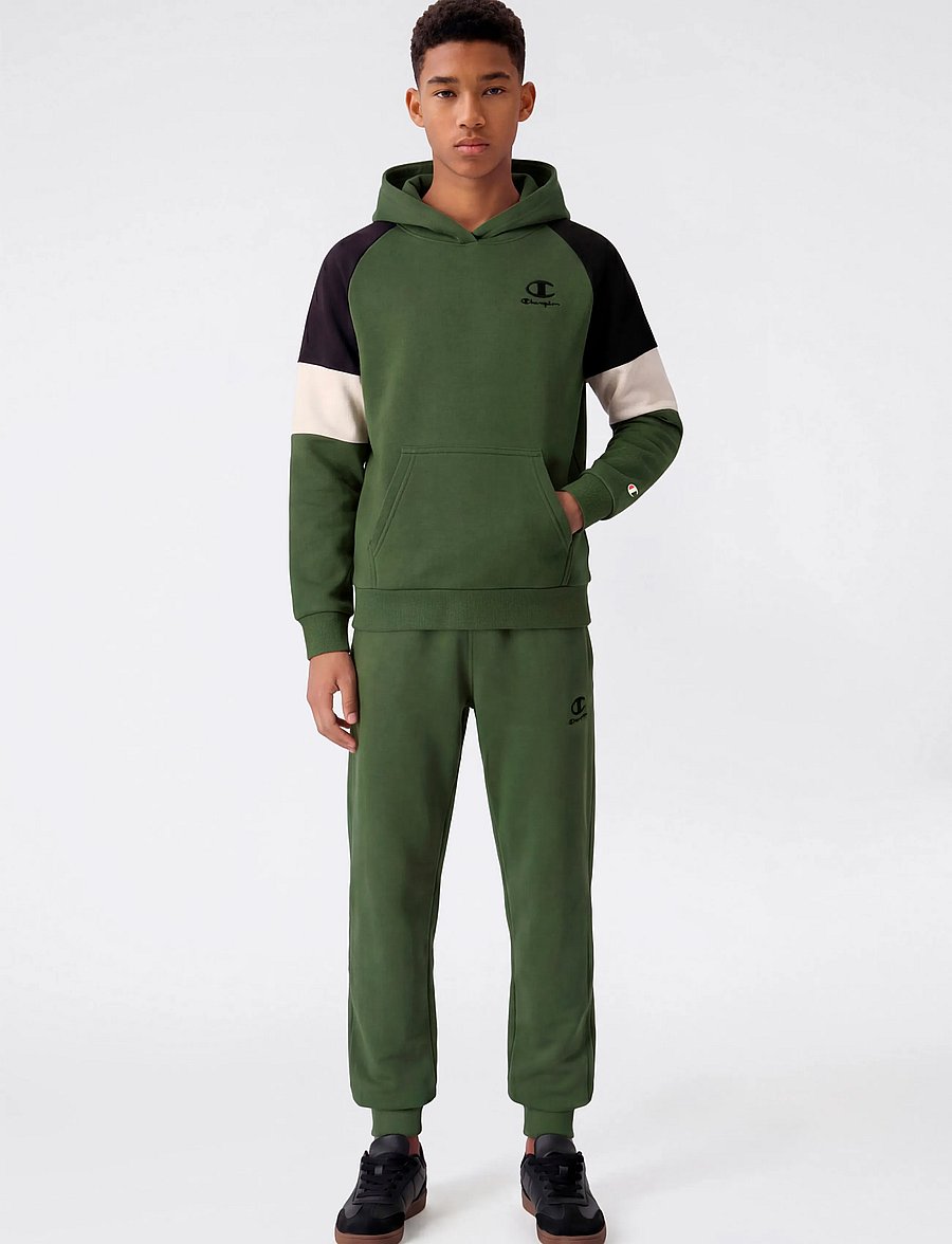 Champion - Hooded Sweatshirt - huvtröjor - gs548-bzg/nbk/egt - 0