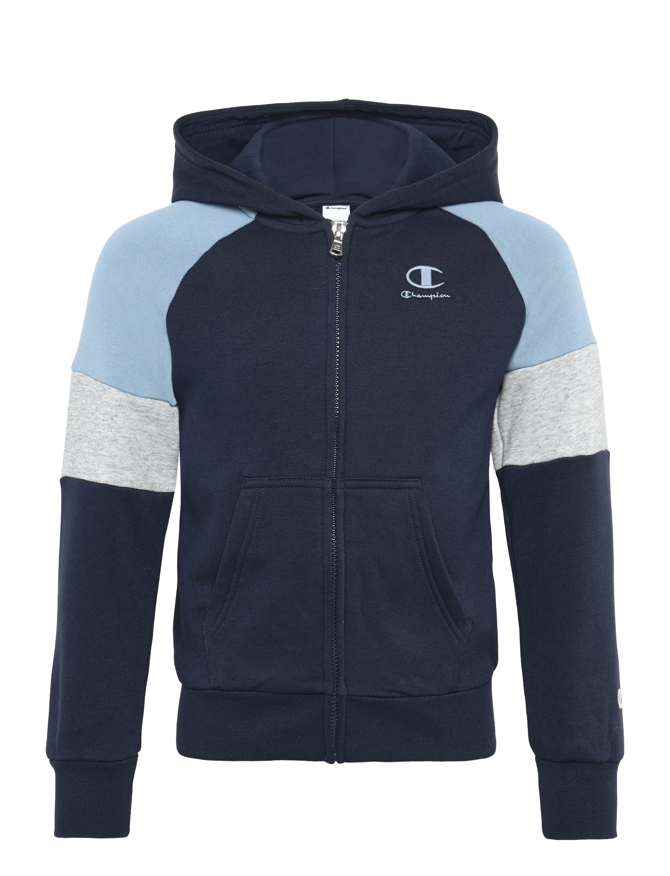 Champion Hooded Full Zip Sweatshirt - Kleidung - BS501-NNY/WDWB/NOXM / navy