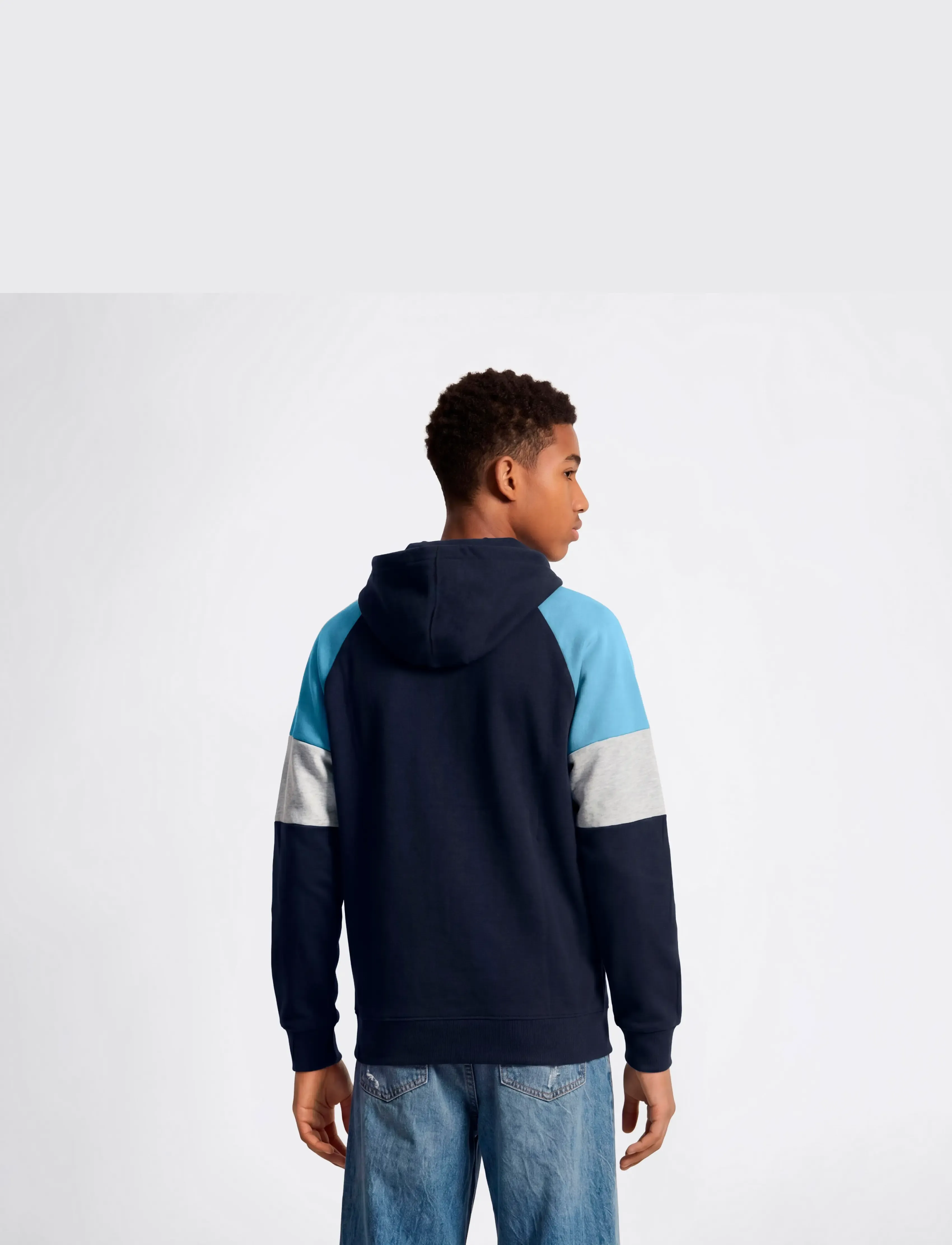 Champion - Hooded Full Zip Sweatshirt - kapuzenpullover - bs501-nny/wdwb/noxm - 3