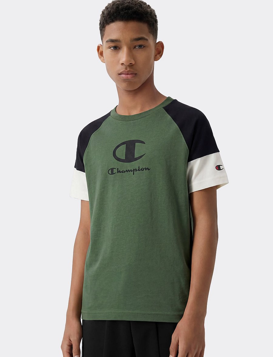 Champion - SS Tee - sporditopid - gs548-bzg/nbk/egt - 2