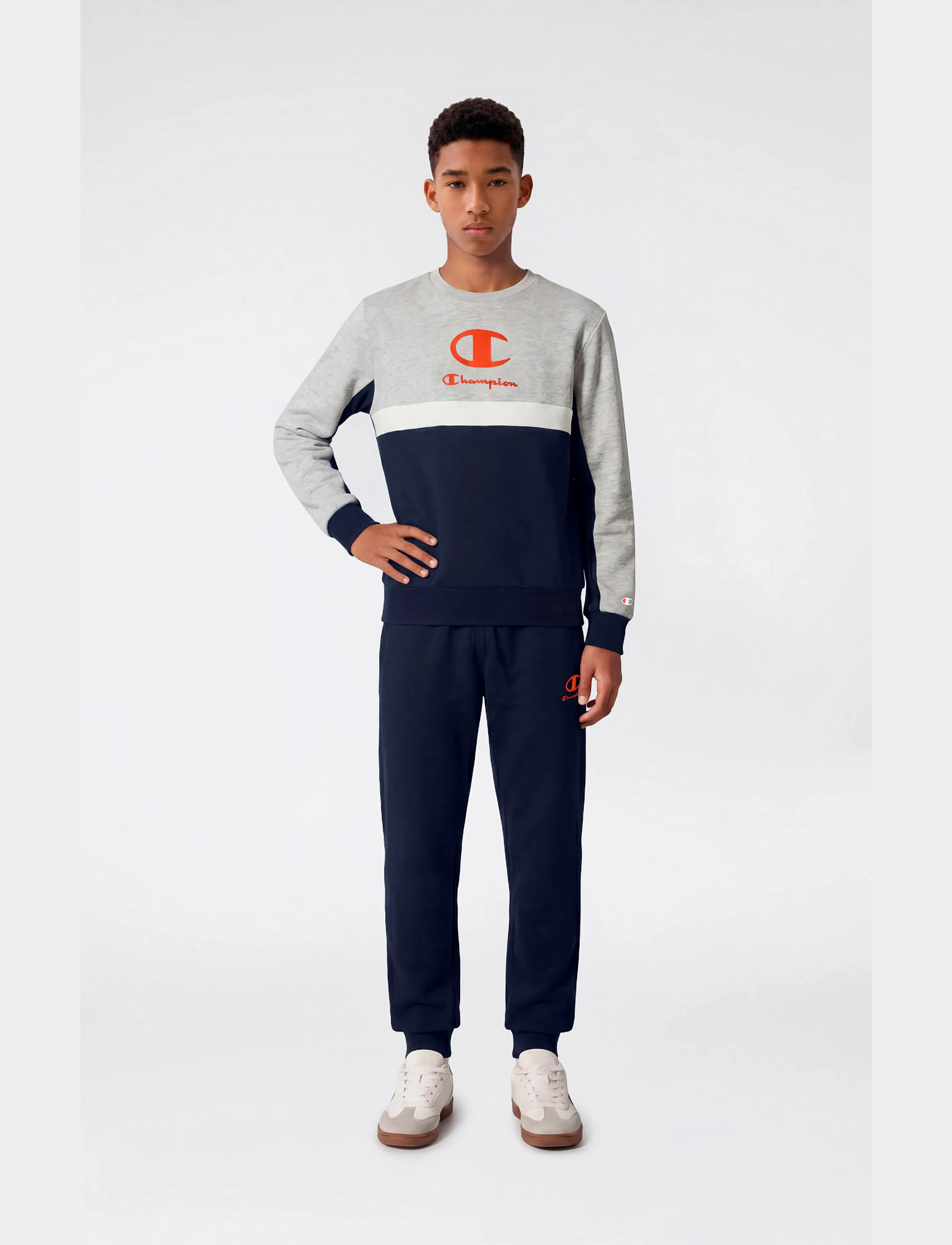 Champion Sweatsuit, 102-107, Navy, Sæt > Træningsdragter, Børn