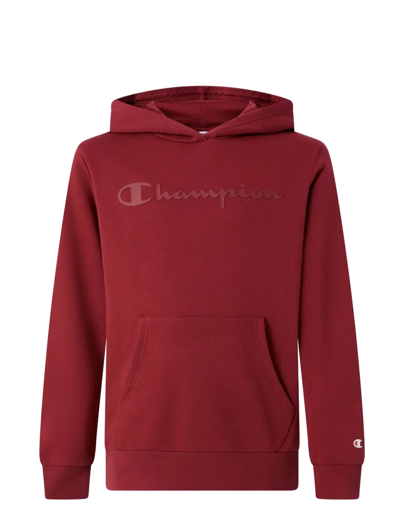 CHAMPION Hooded Sweatshirt Burgundy - 114-119 - Kinder