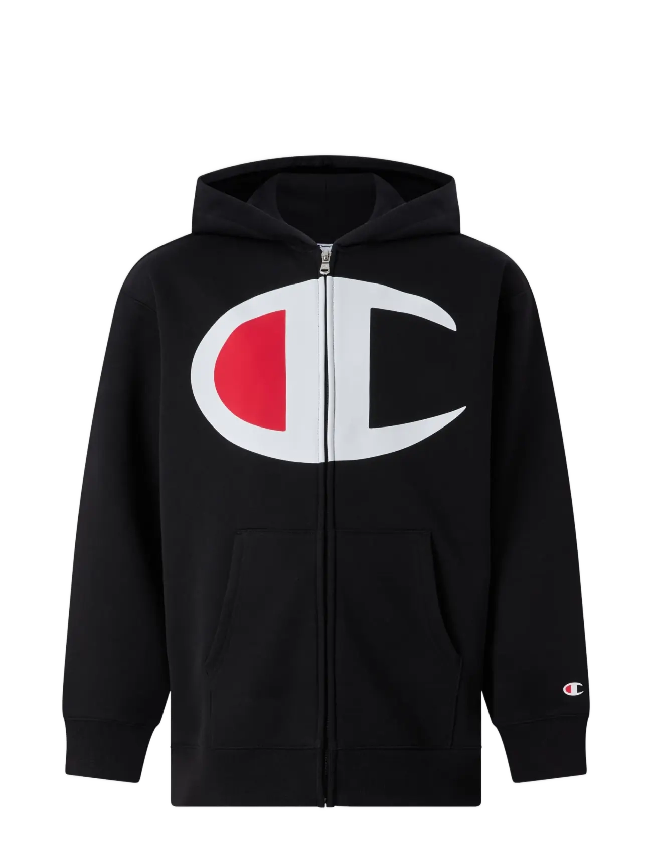 Champion Hooded Full Zip Sweatshirt - Back to school - KK001-NBK / black