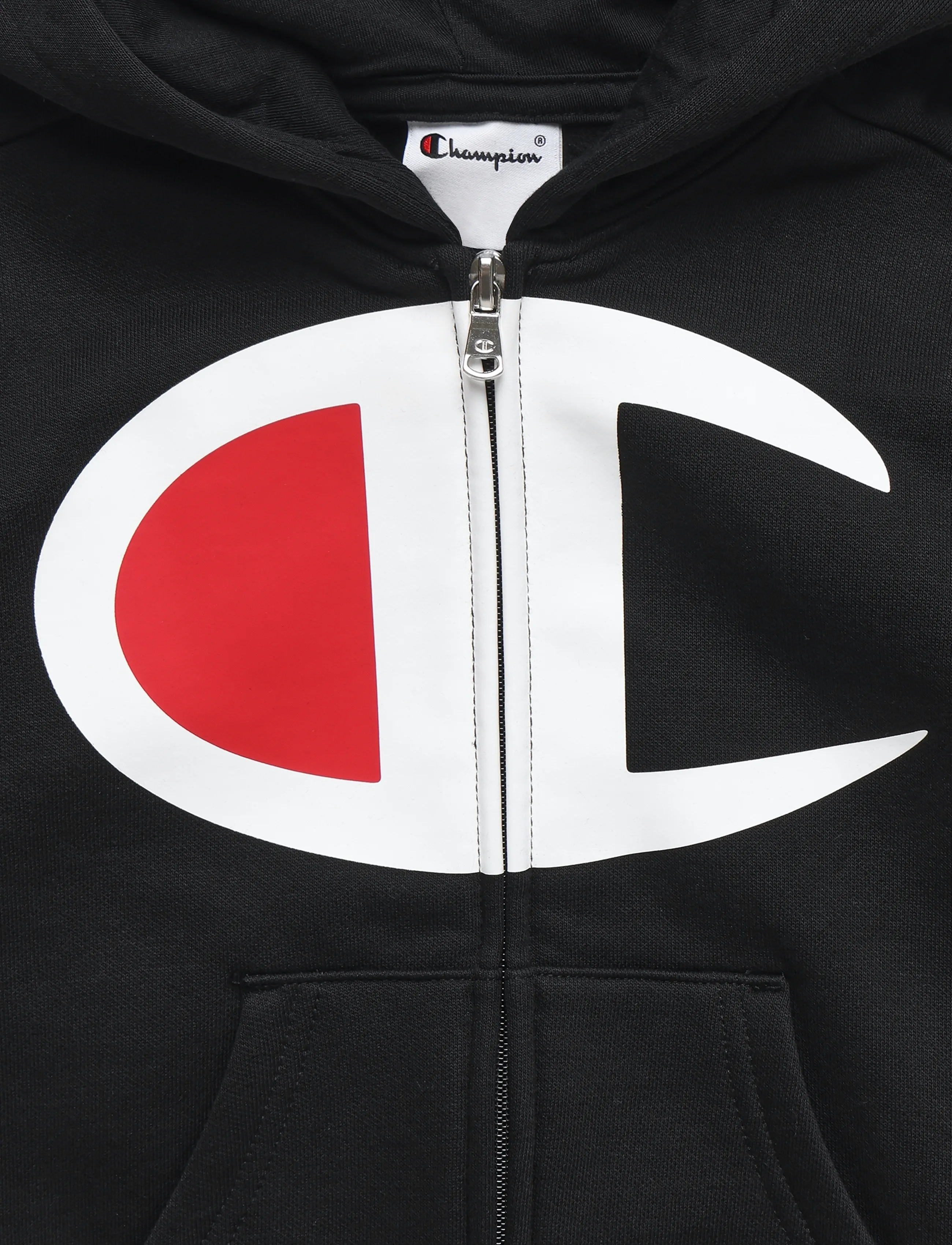Champion - Hooded Full Zip Sweatshirt - hættetrøjer - kk001-nbk - 5