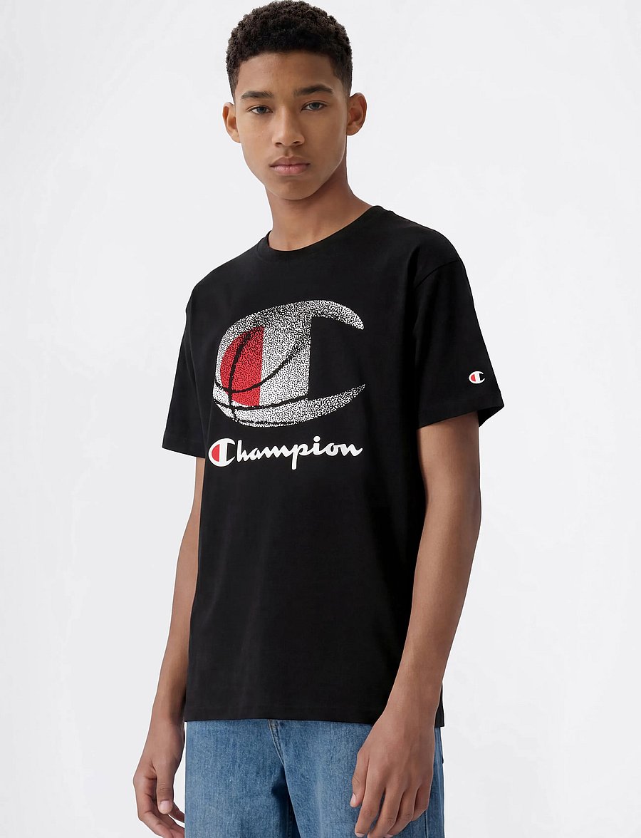 Champion - Crewneck T-Shirt - sportoberteile - kk001-nbk - 3