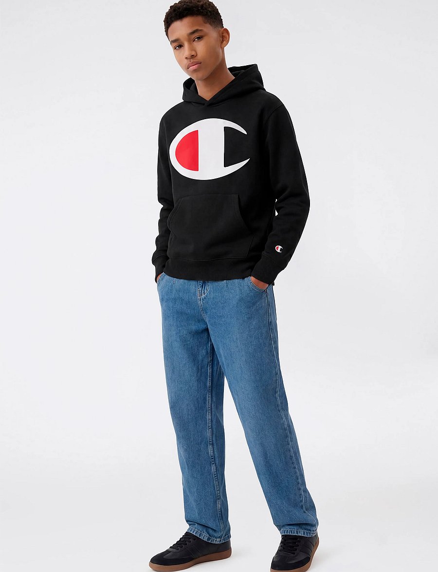 Champion - Hooded Sweatshirt - kapuzenpullover - kk001-nbk - 0