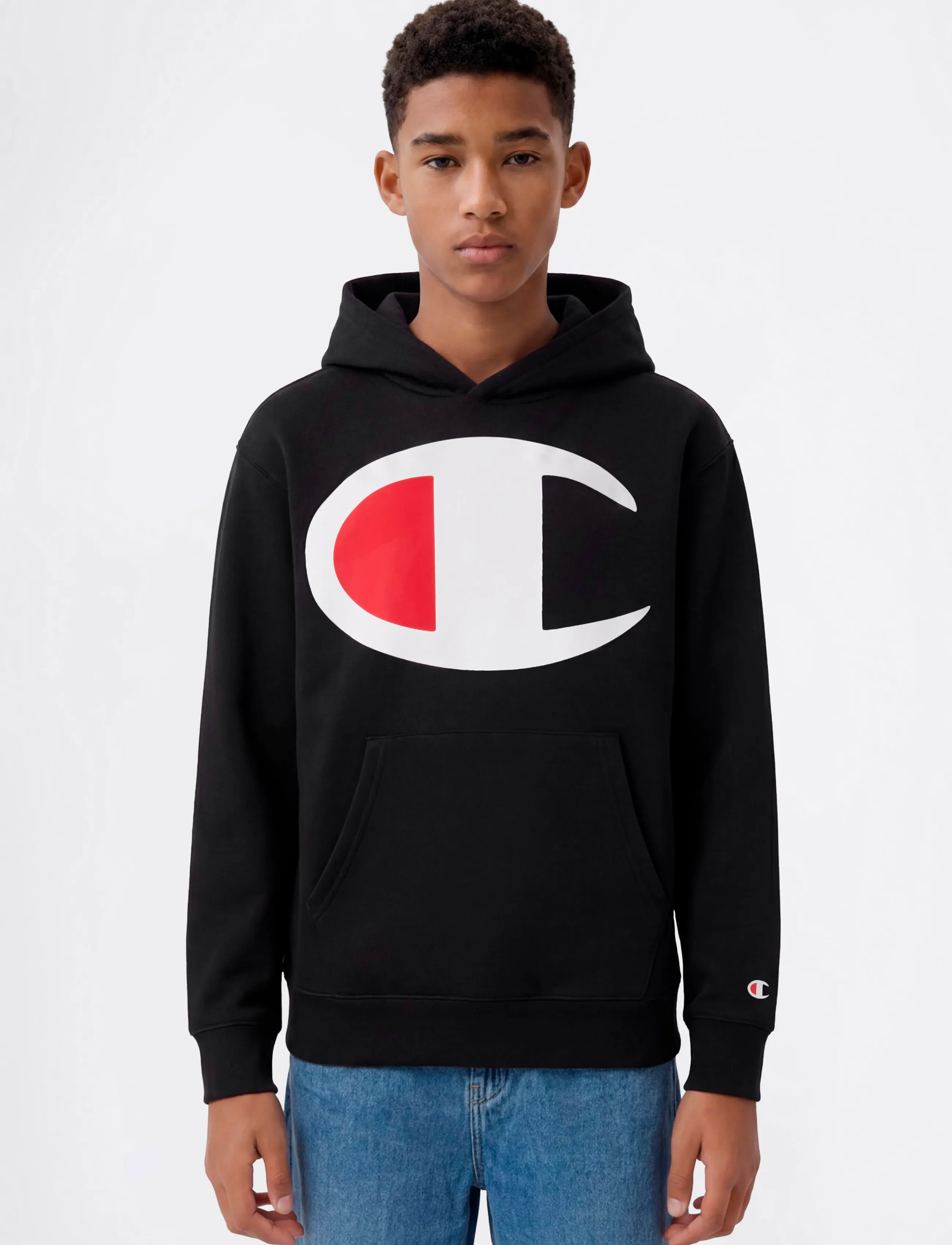 Sweatshirt röd / svart 4