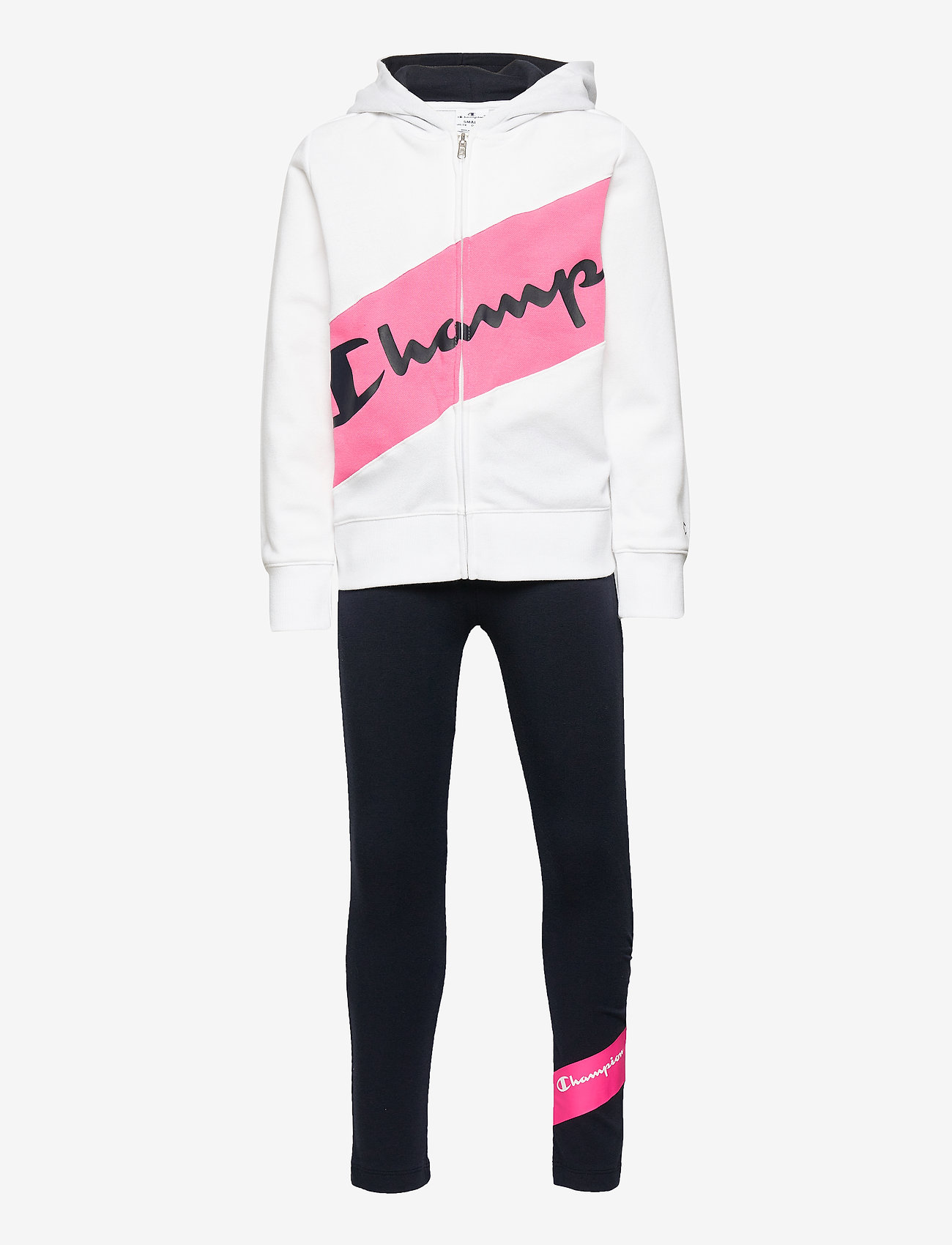 Champion - Hooded Full Zip Suit - white - 0