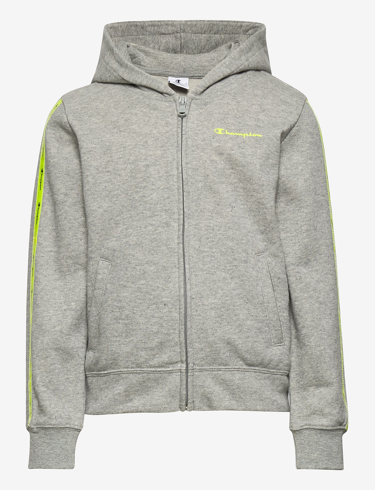 Champion - Hooded Full Zip Sweatshirt - gray melange light - 0