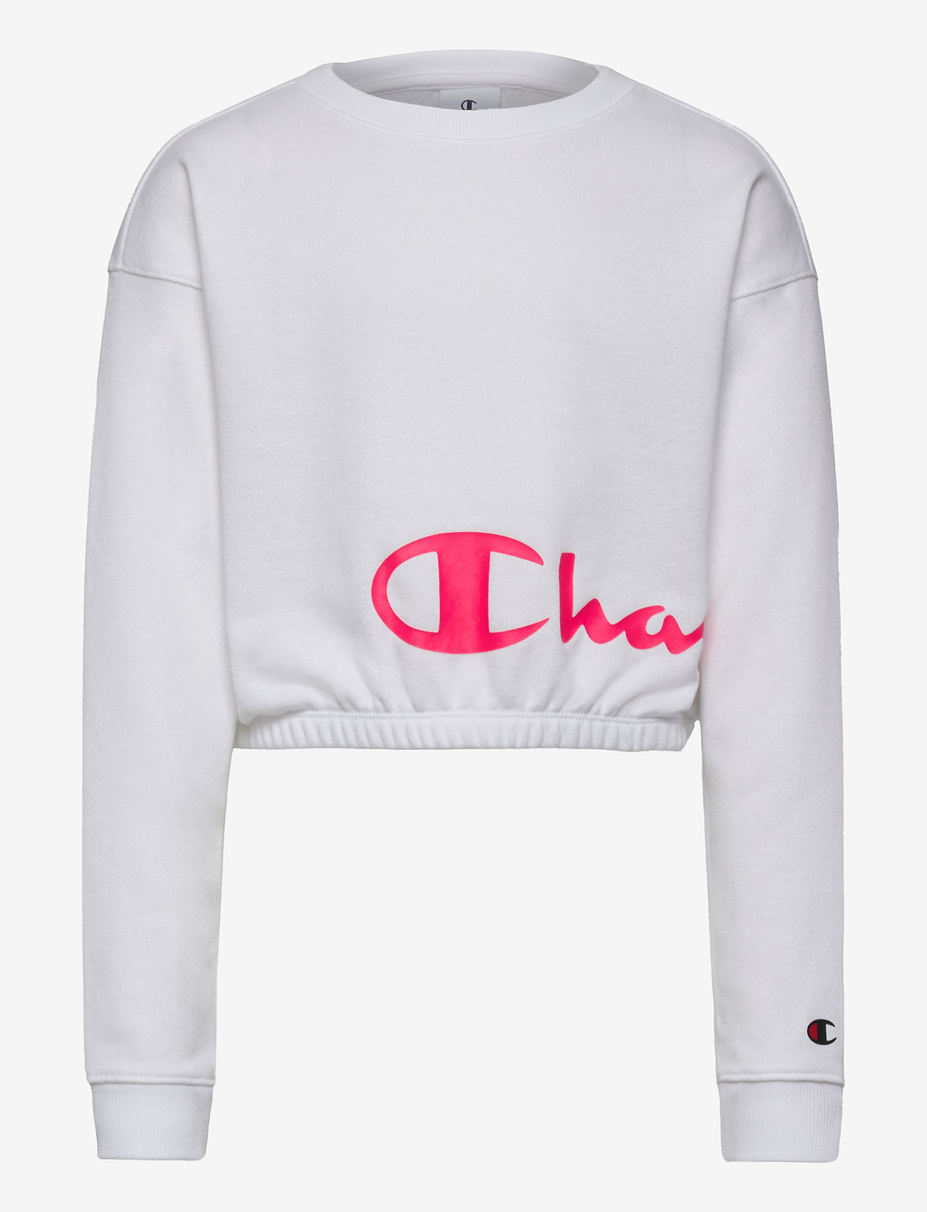 Crewneck Croptop - WHITE