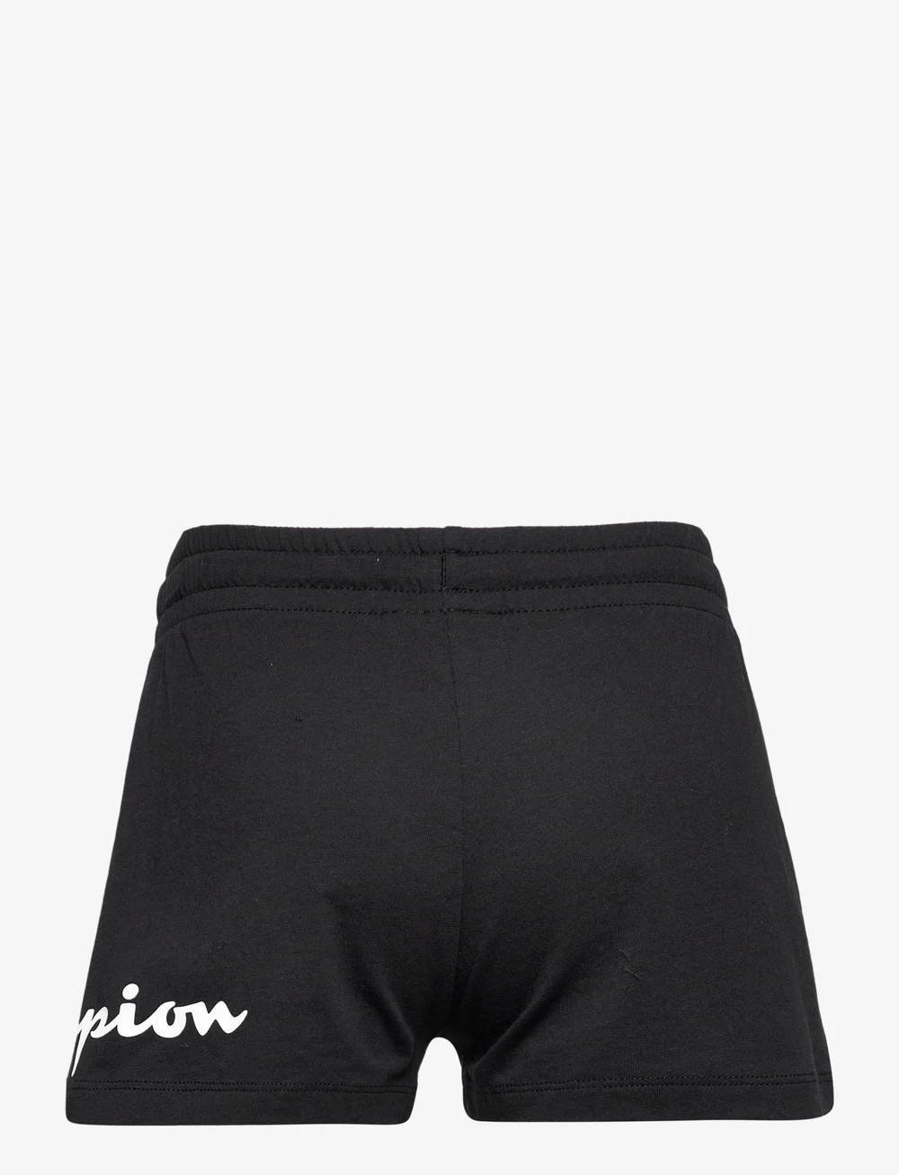 Black champion sweat shorts sale