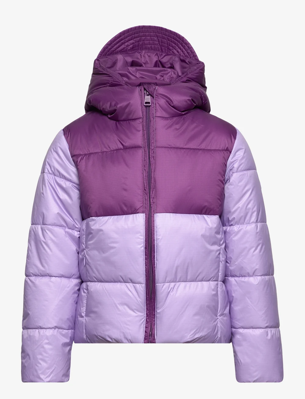 Champion metallic sales puffer jacket purple