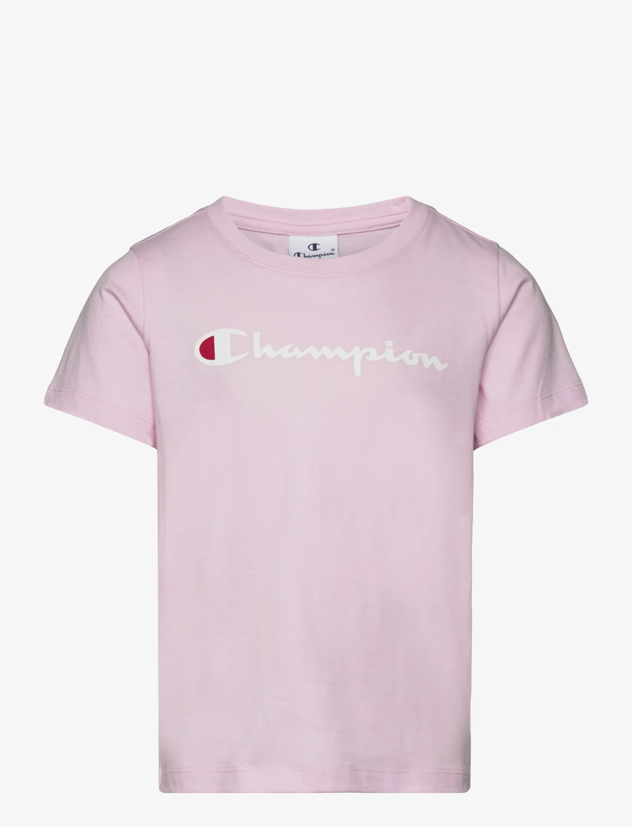 Champion - Crewneck T-Shirt - lyhythihaiset - pink lady - 0