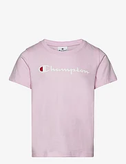 Champion - Crewneck T-Shirt - short-sleeved t-shirts - pink lady - 0
