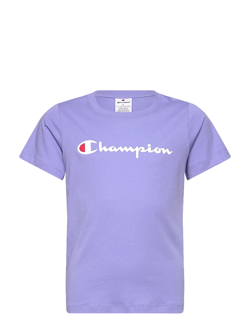 Champion - Crewneck T-Shirt - kortærmede t-shirts - purple passion - 0