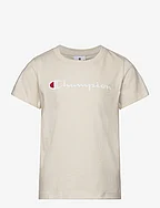 Crewneck T-Shirt - WHITECAP GRAY