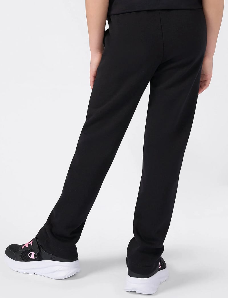 Champion - Straight Hem Pants - bikses - black beauty - 3