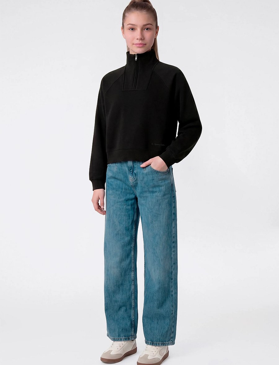 Champion - Half Zip Sweatshirt - sweatshirts - kk001-nbk - 0