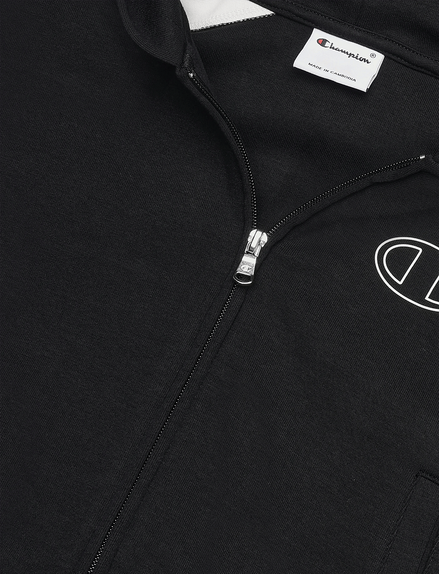 Champion - Full Zip Hoodie Sweatshirt - hettegensere - kk001-nbk/egt - 5