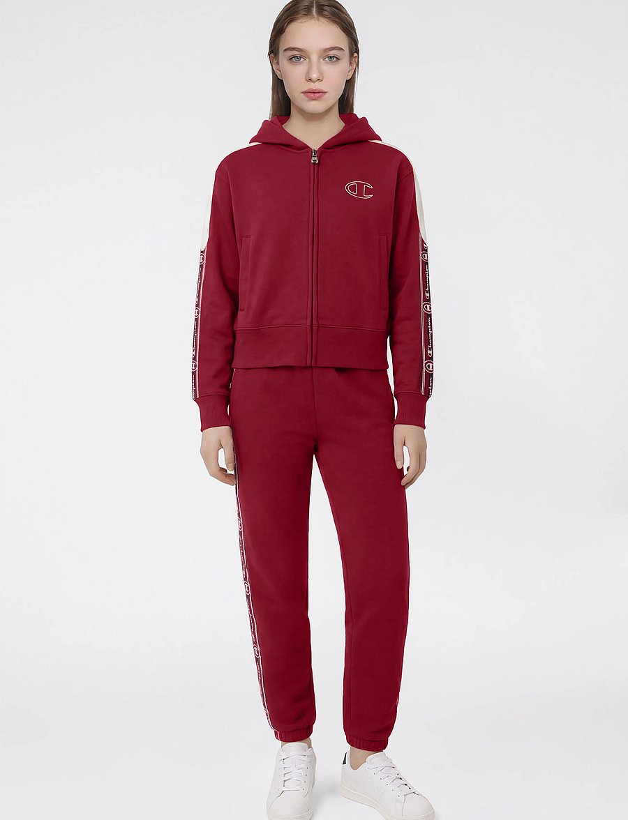 Champion - Full Zip Hoodie Sweatshirt - kapuzenpullover - rs508-tbr/egt - 0