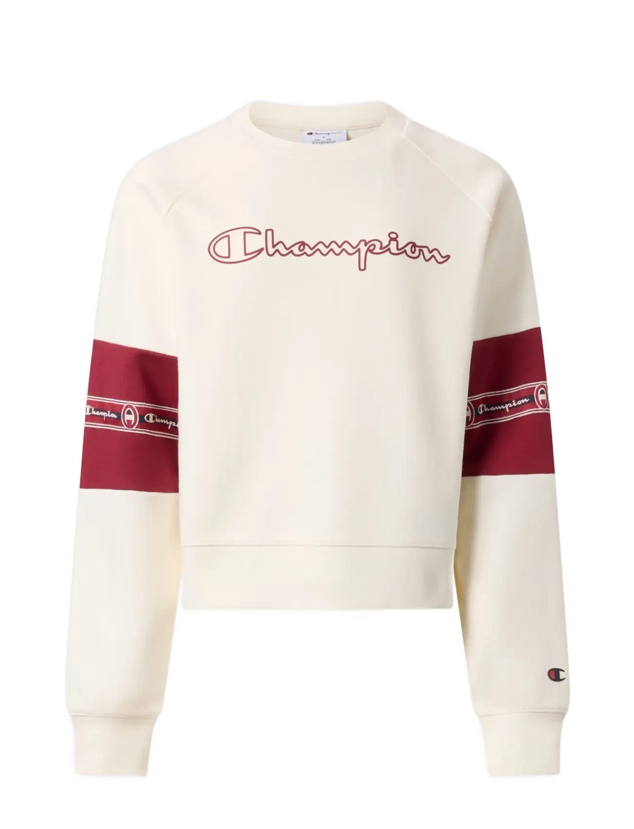 Champion Crewneck Sweatshirt - Osta suuruse järgi - YS084-EGT/TBR / cream