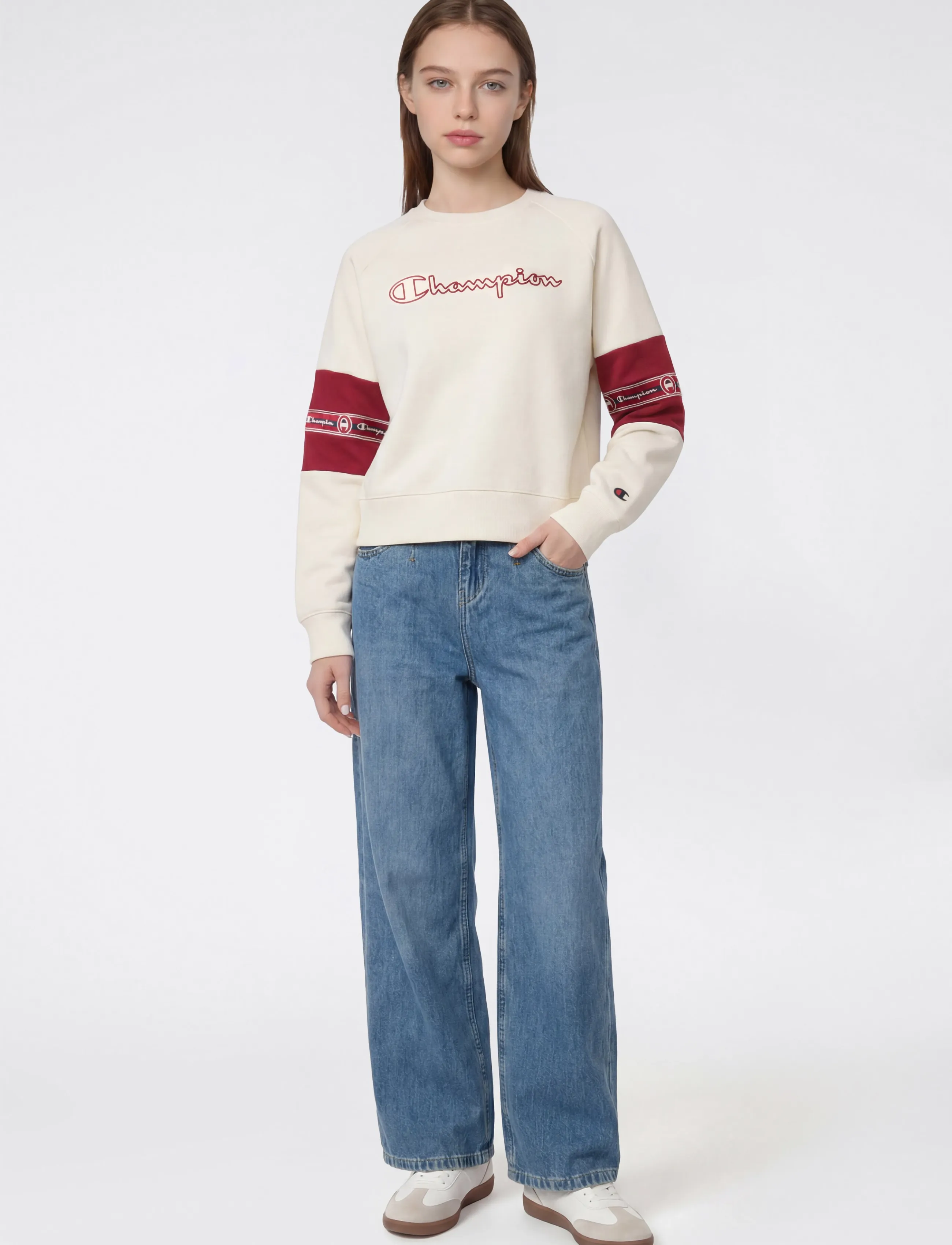 Champion - Crewneck Sweatshirt - dressipluusid - ys084-egt/tbr - 3