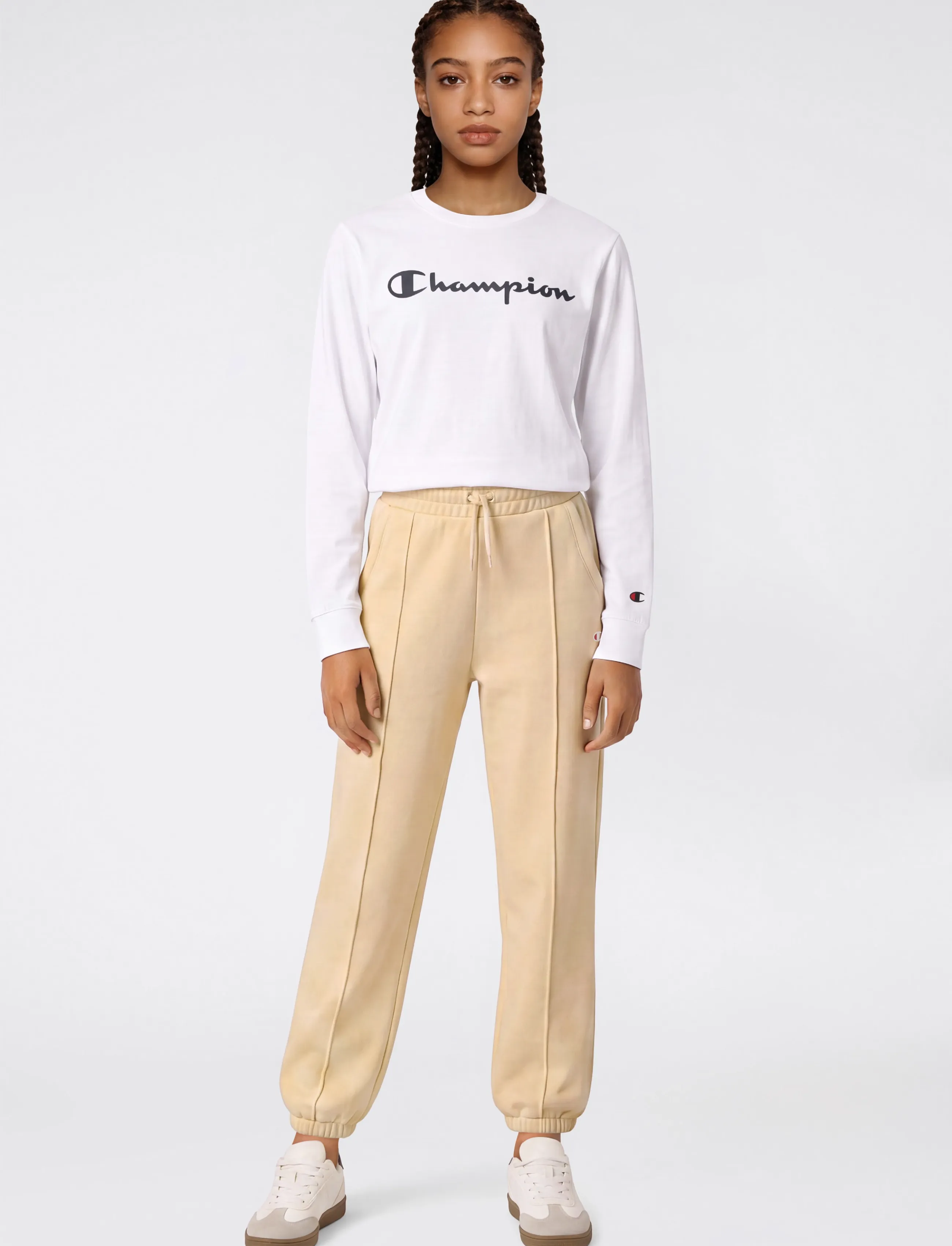 Champion - Elastic Cuff Pants - sweatpants - ys175-lwo - 3