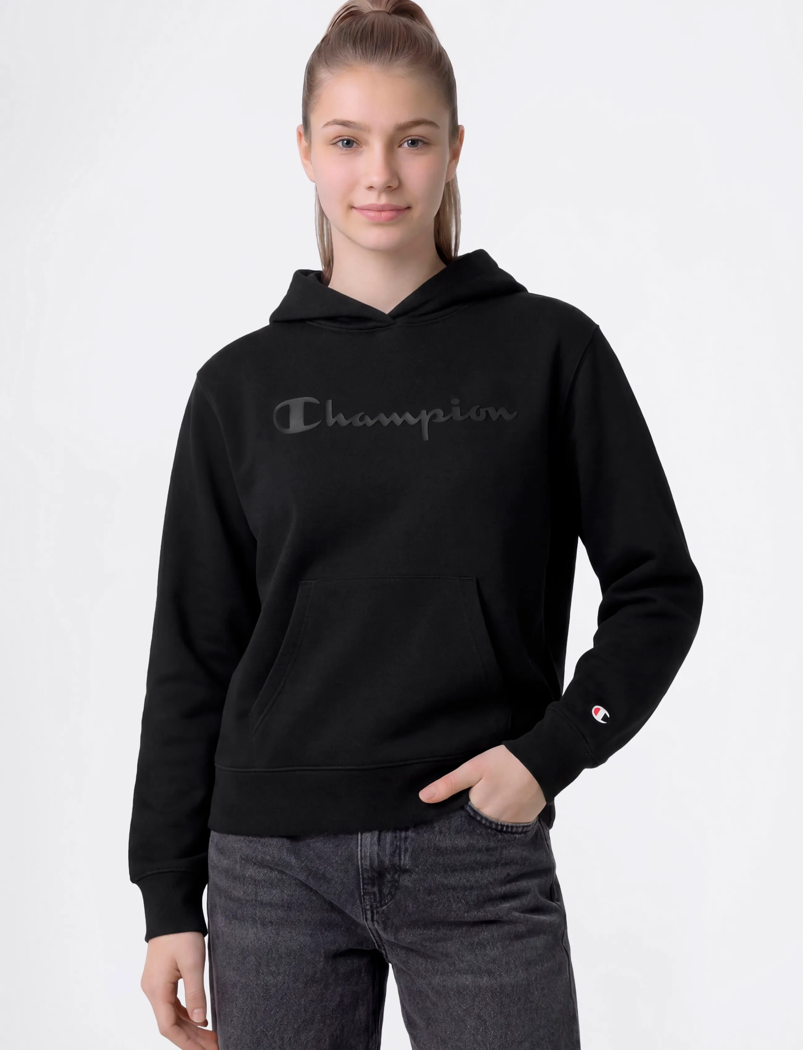 Champion - Hooded Sweatshirt - kapuzenpullover - kk001-nbk - 2